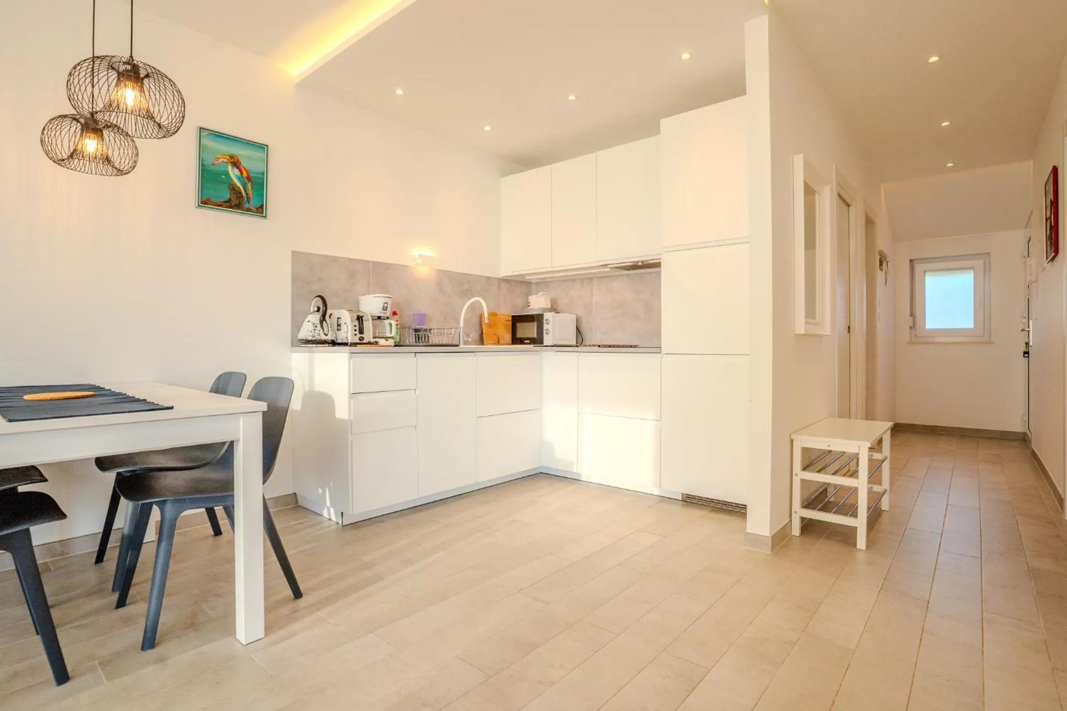 Kitchen or kitchenette in Apartman Polje
