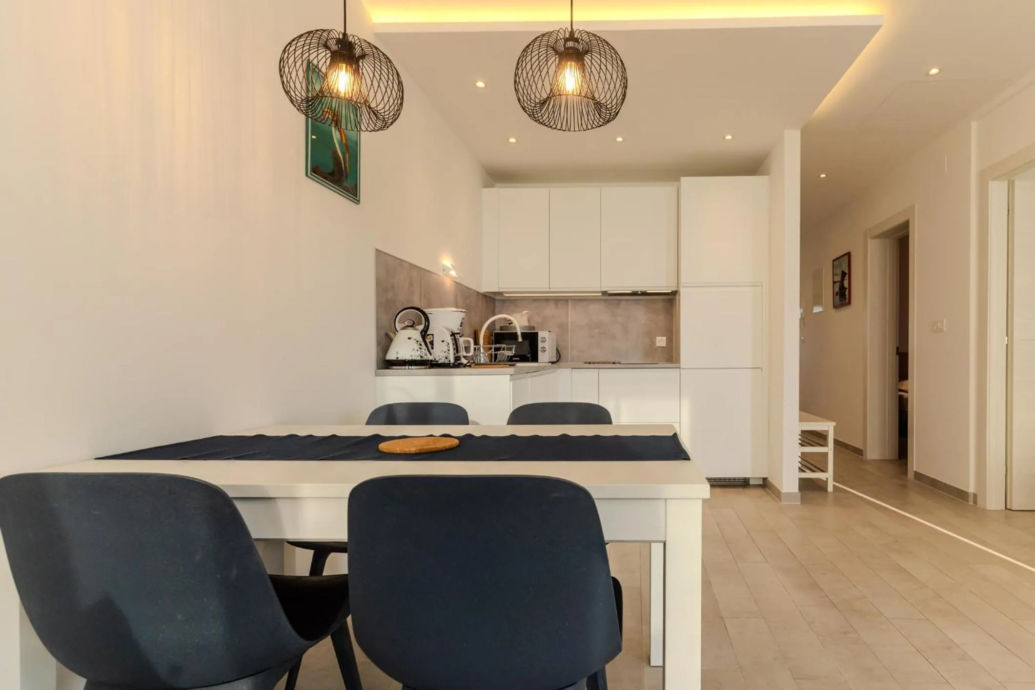 Dining area in Apartman Polje