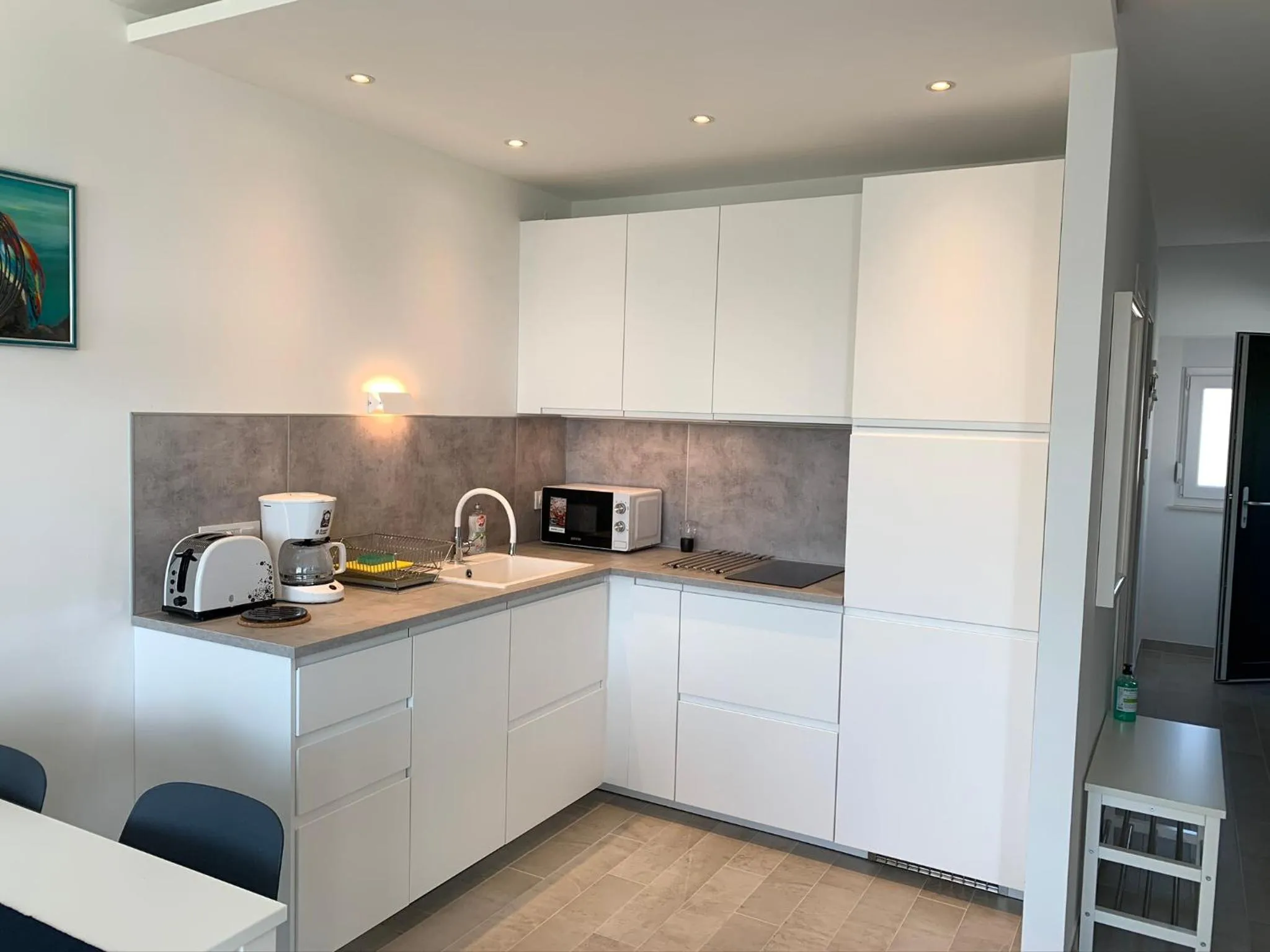 Kitchen or kitchenette in Apartman Polje