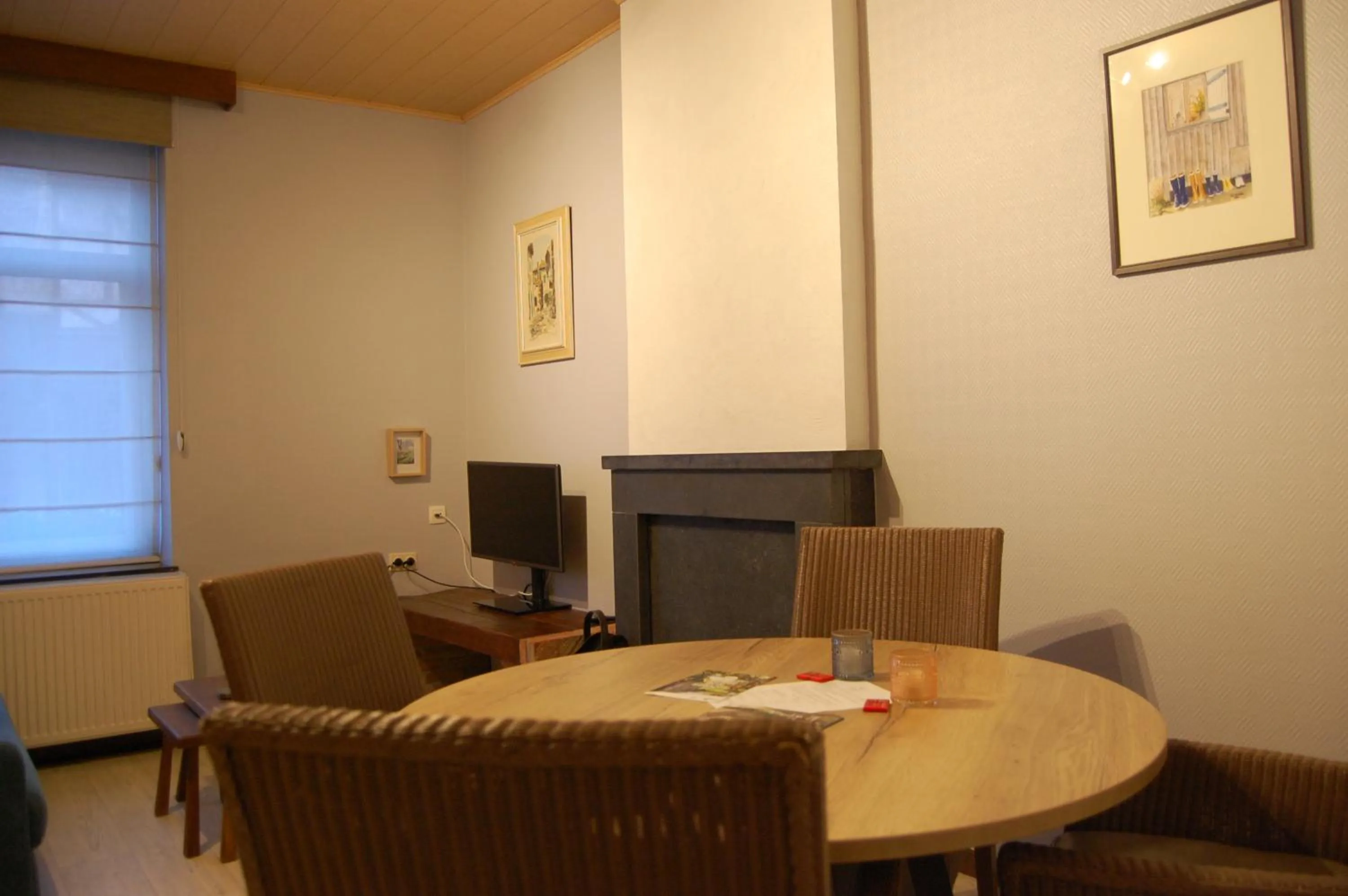 Dining area in Appart Hotel Au Pied de Vigne