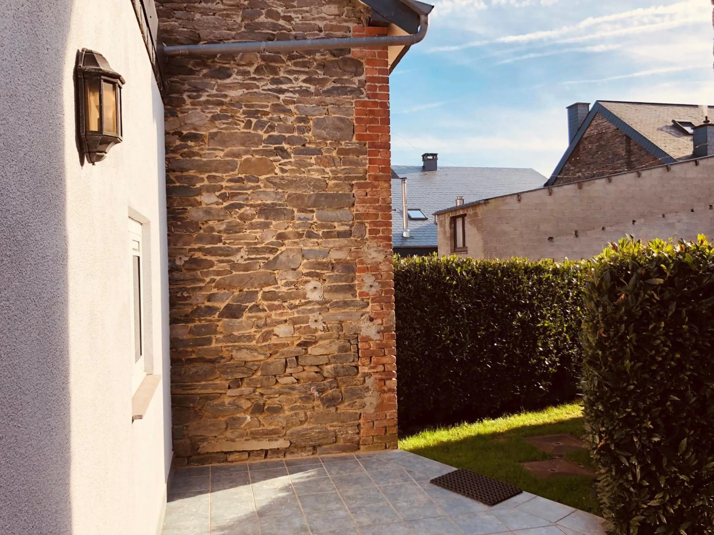 Balcony/Terrace in Appart Hotel Au Pied de Vigne