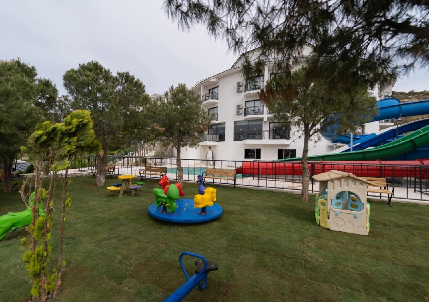 Children play ground in Dalya Resort Aqua & Spa Hotel Datça