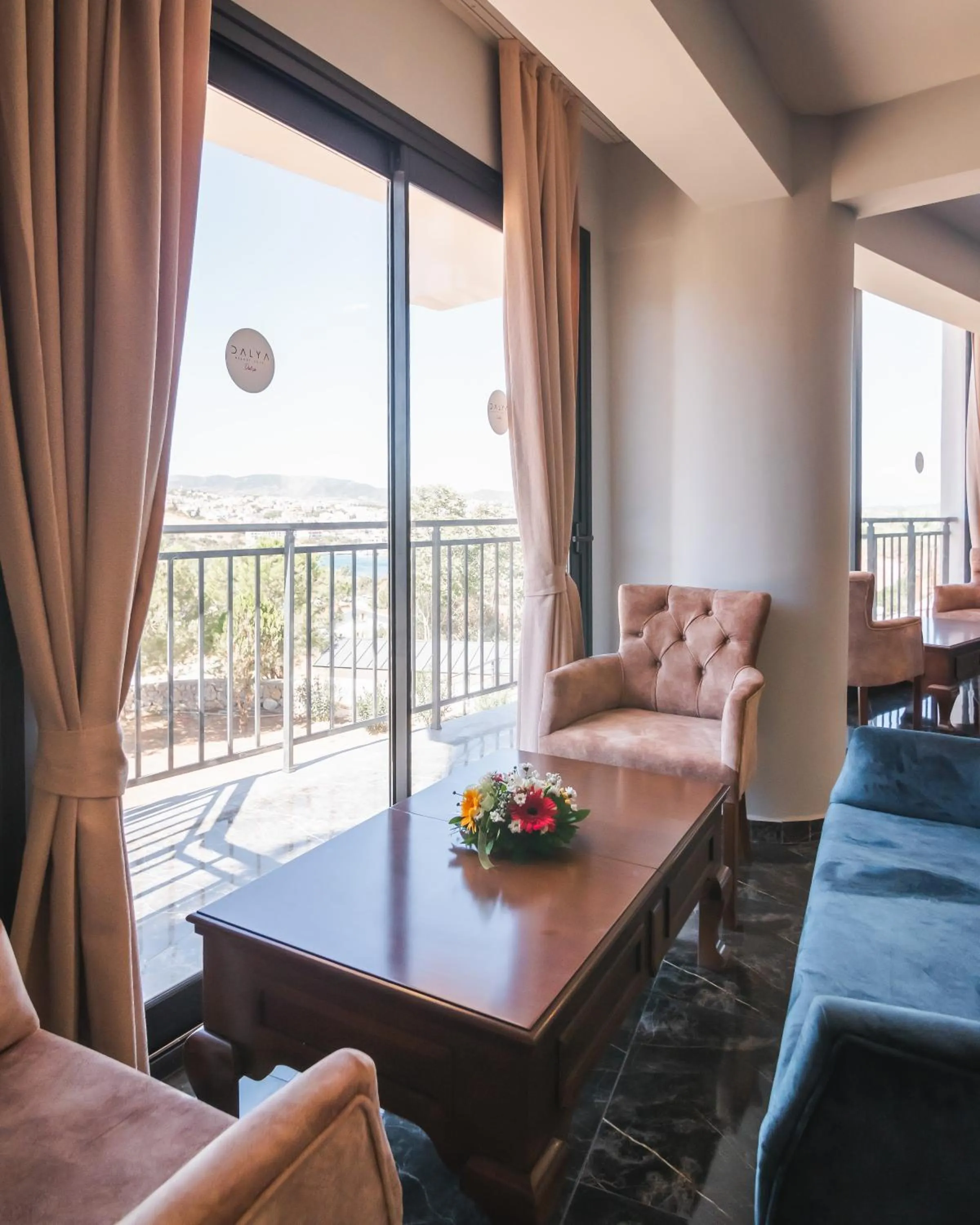 Lobby or reception in Dalya Resort Aqua & Spa Hotel Datça