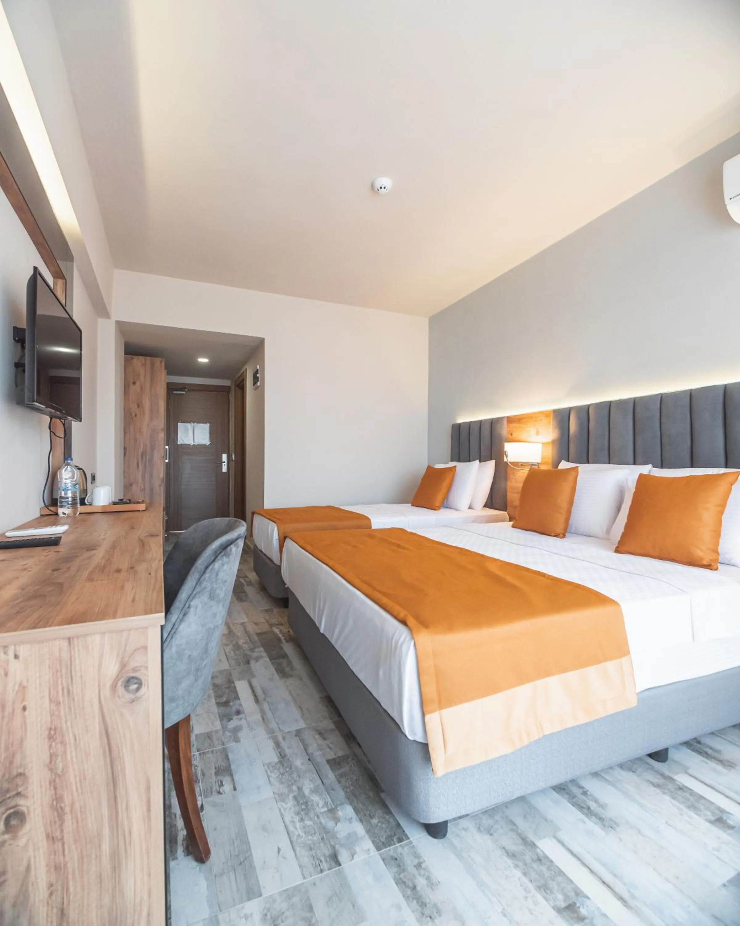 Bed in Dalya Resort Aqua & Spa Hotel Datça