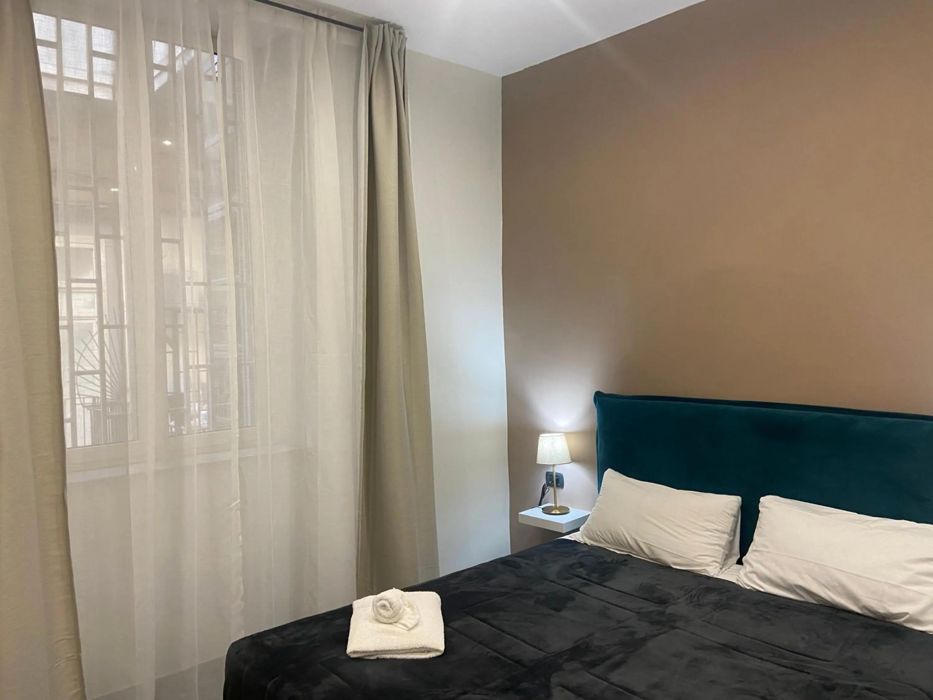 Bedroom, Bed in Doria Suites Napoli