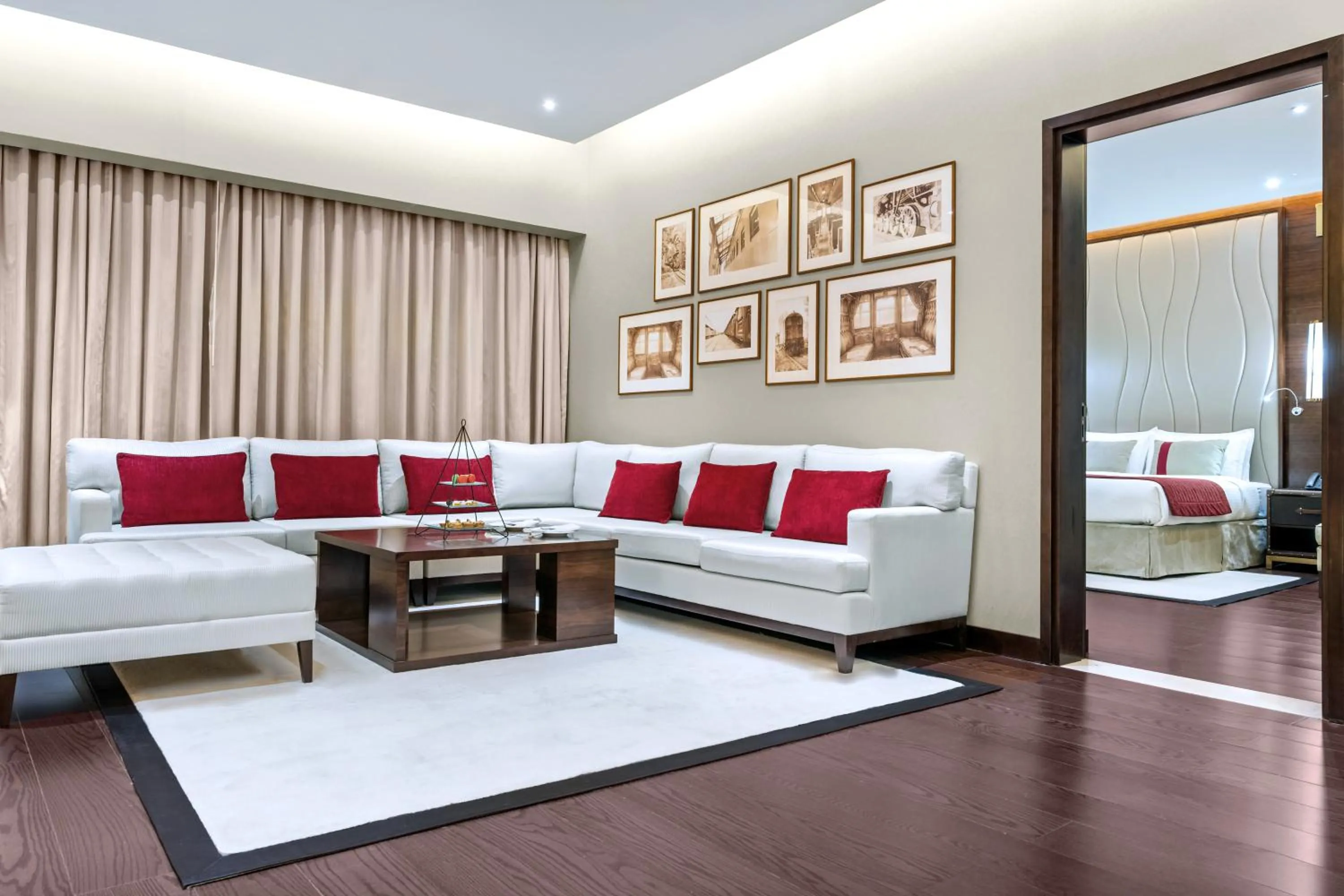 Living room in Grand Millennium Tabuk