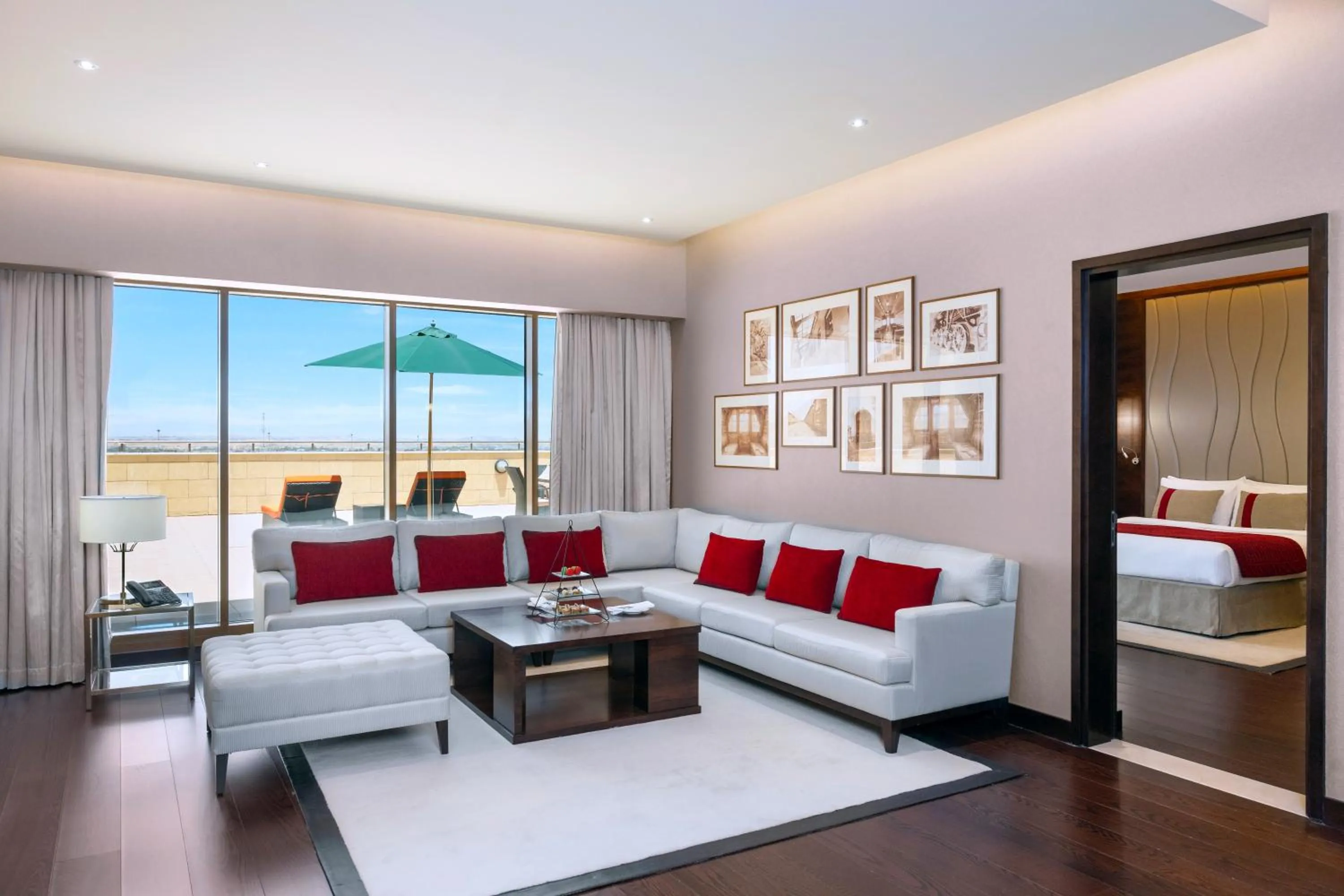 Living room in Grand Millennium Tabuk