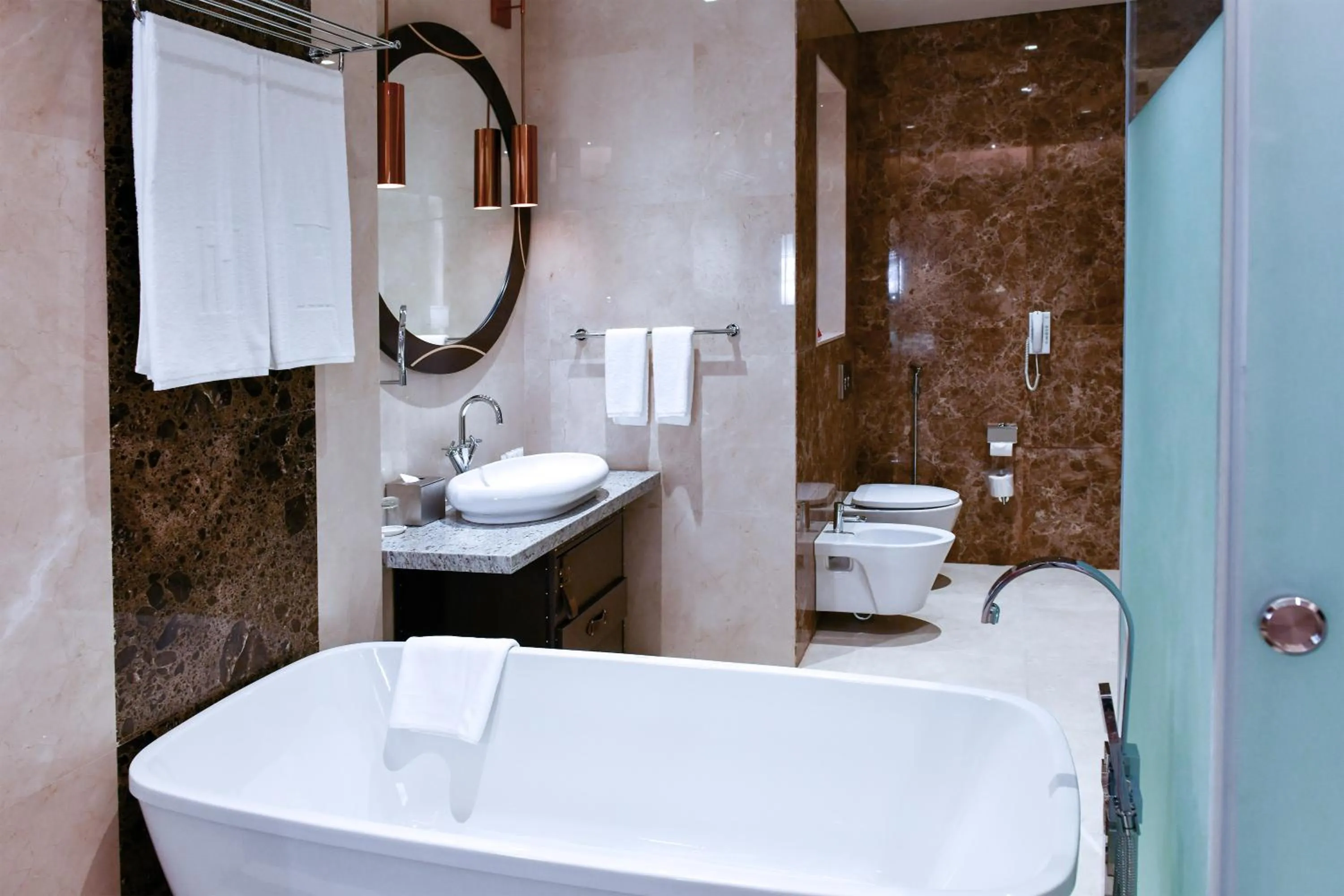 Bathroom in Grand Millennium Tabuk