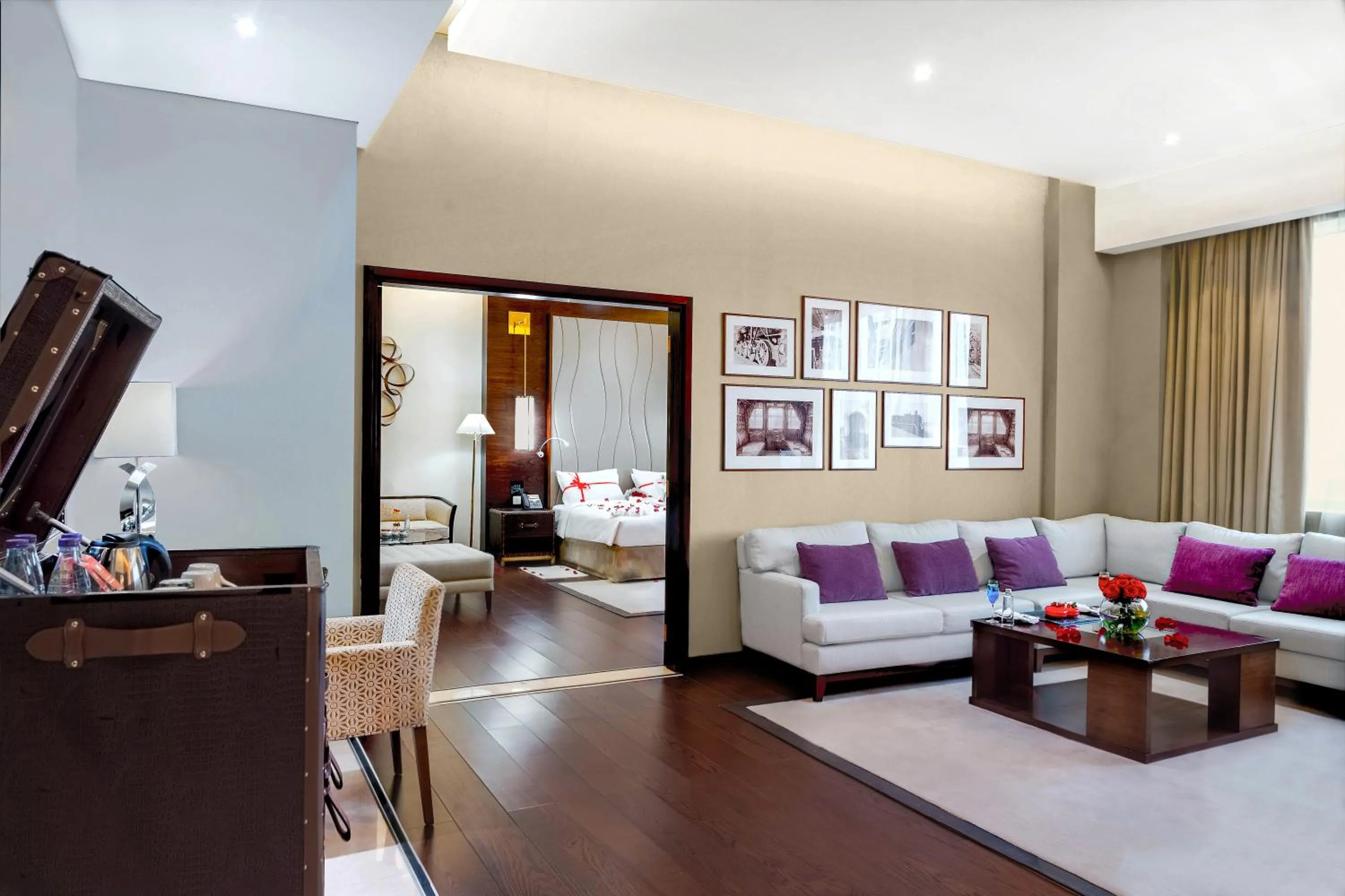 Living room in Grand Millennium Tabuk