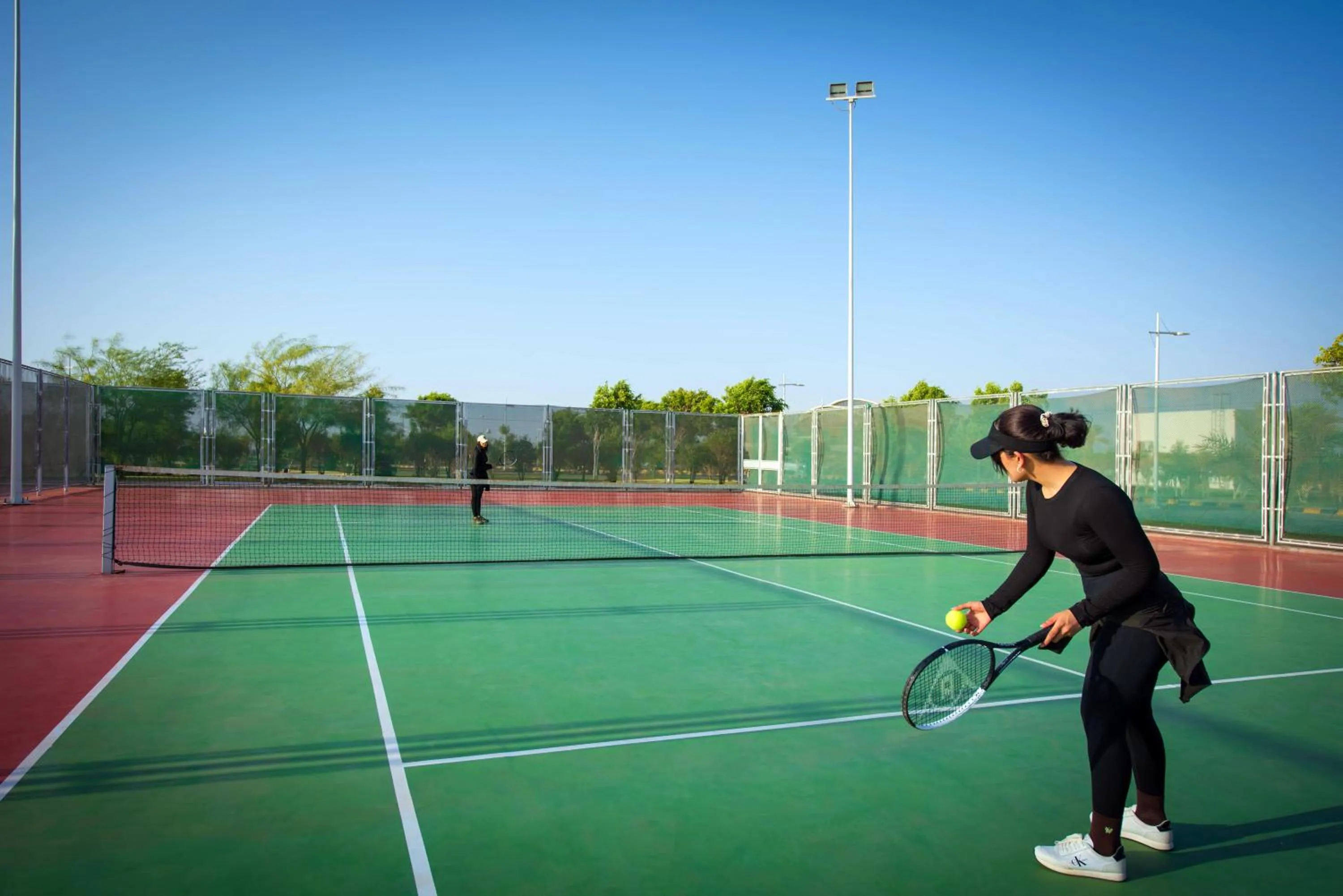 Tennis court in Grand Millennium Tabuk