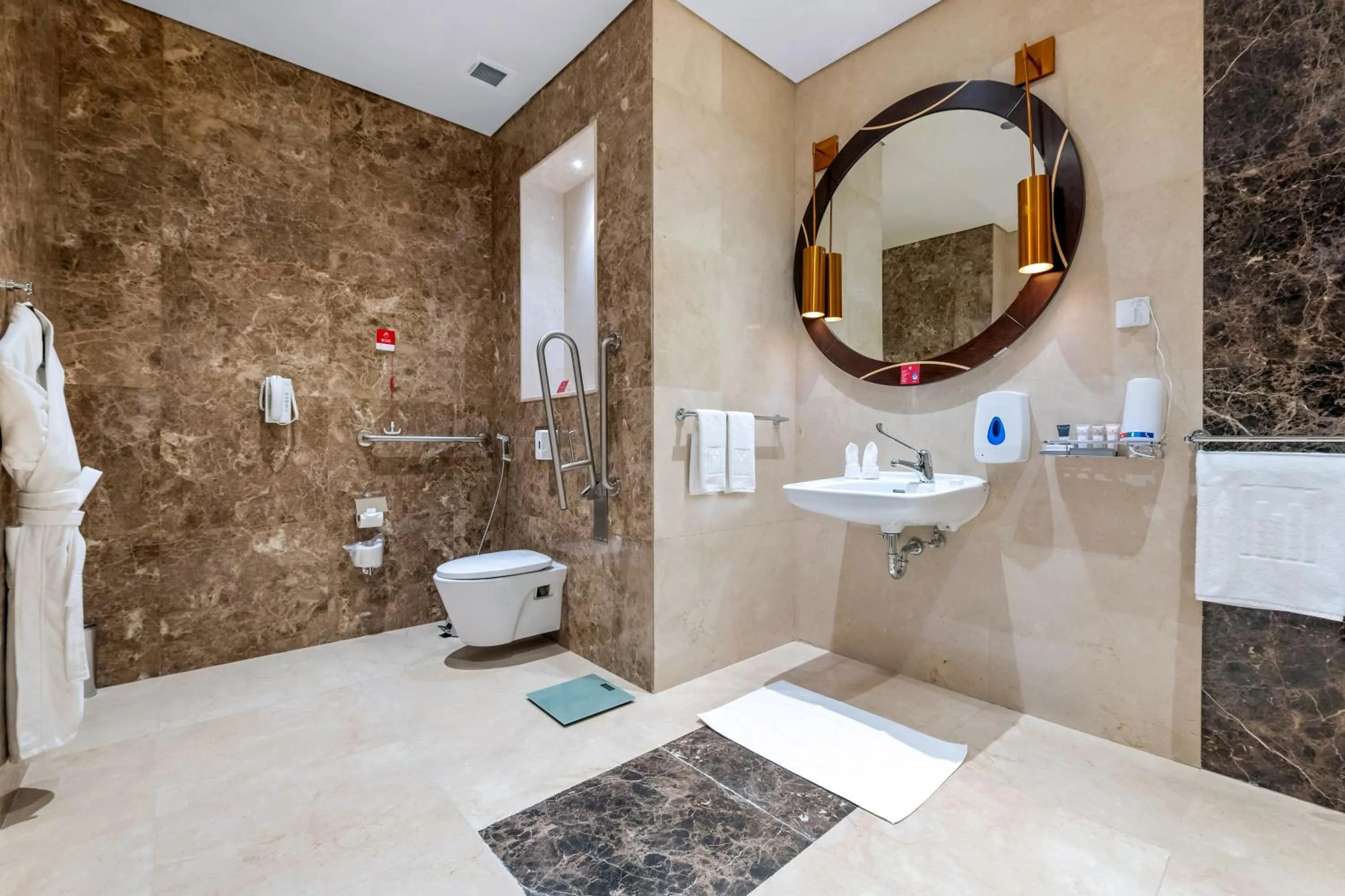 Bathroom in Grand Millennium Tabuk