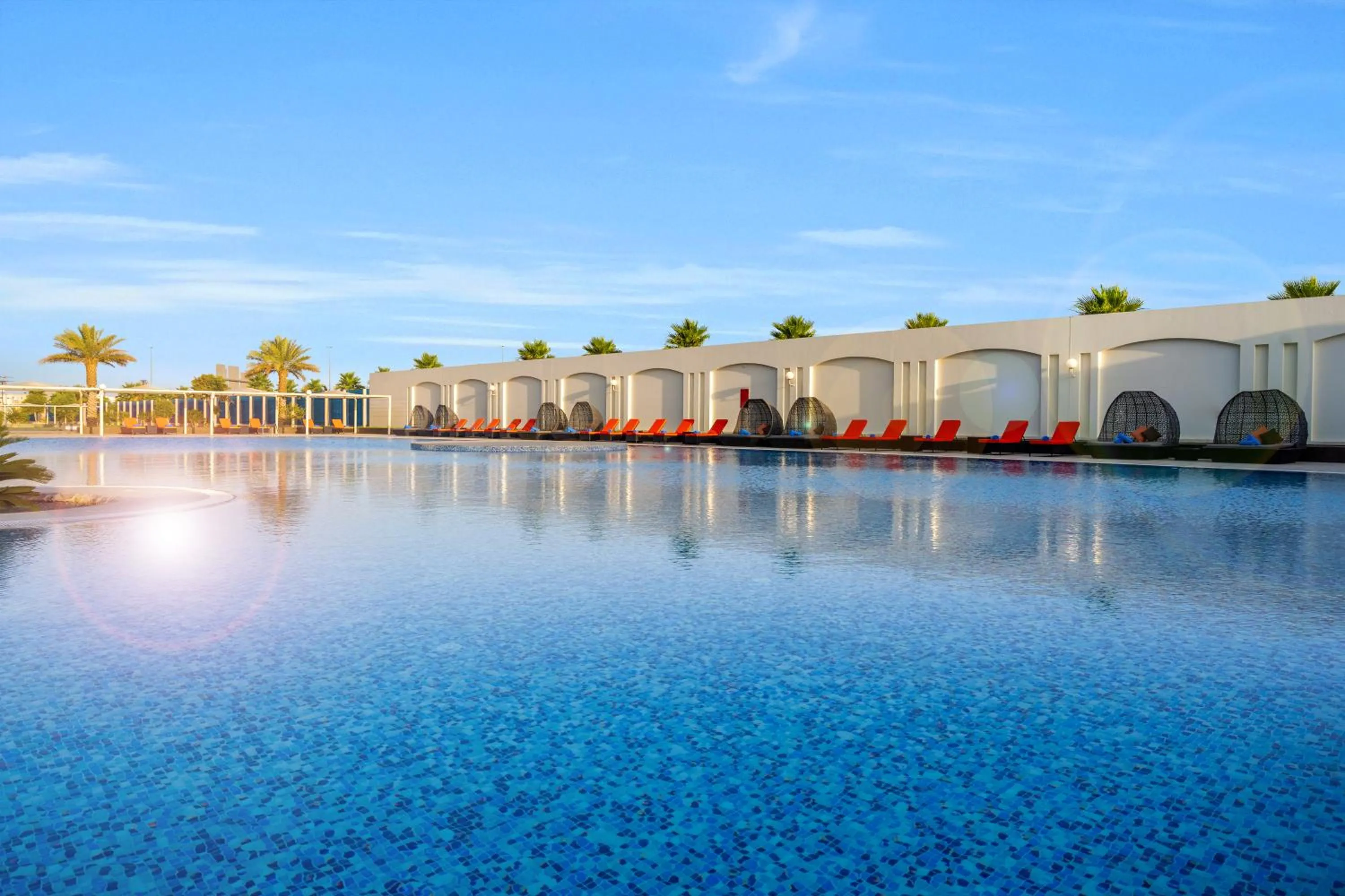 Swimming pool in Grand Millennium Tabuk