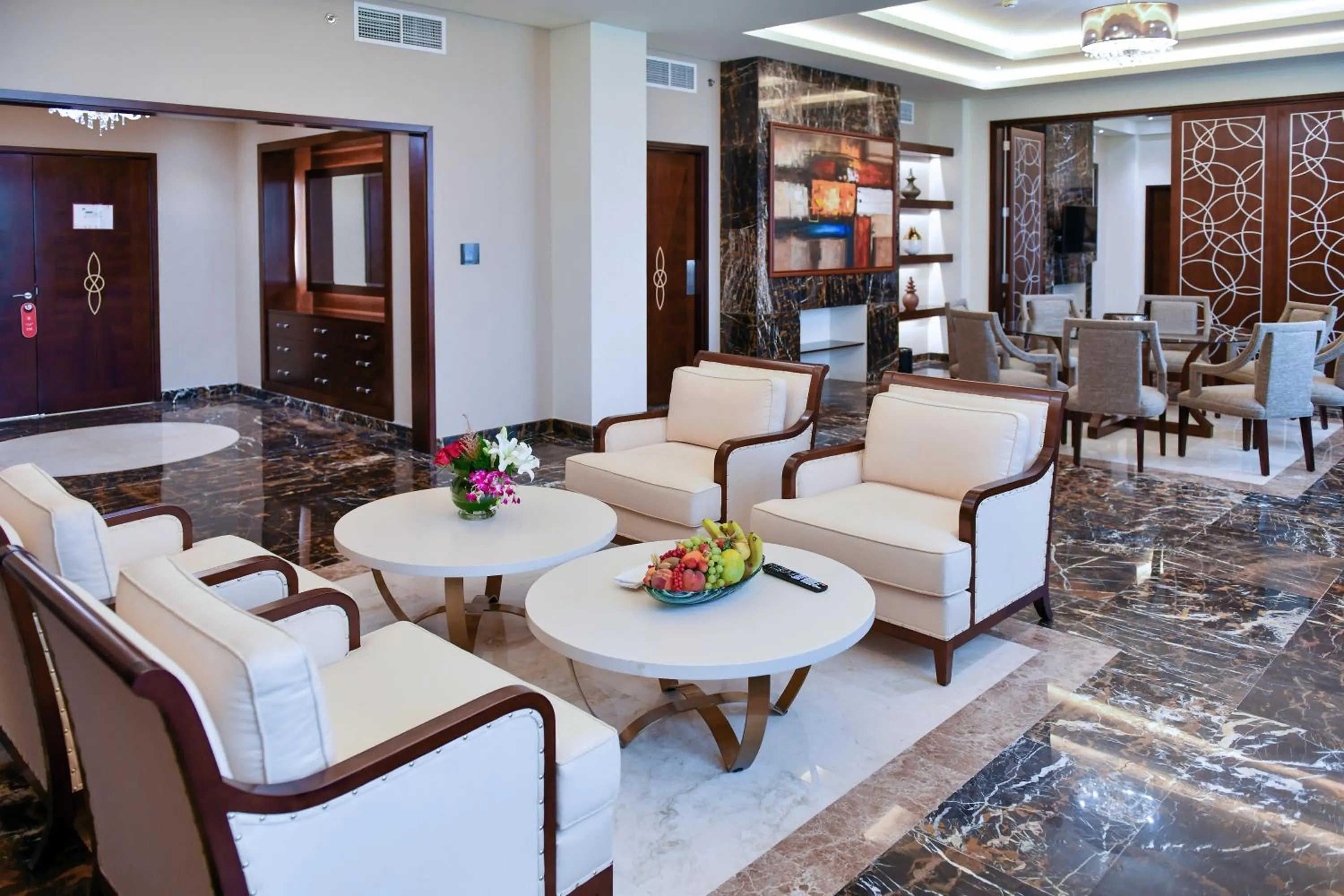 Living room in Grand Millennium Tabuk