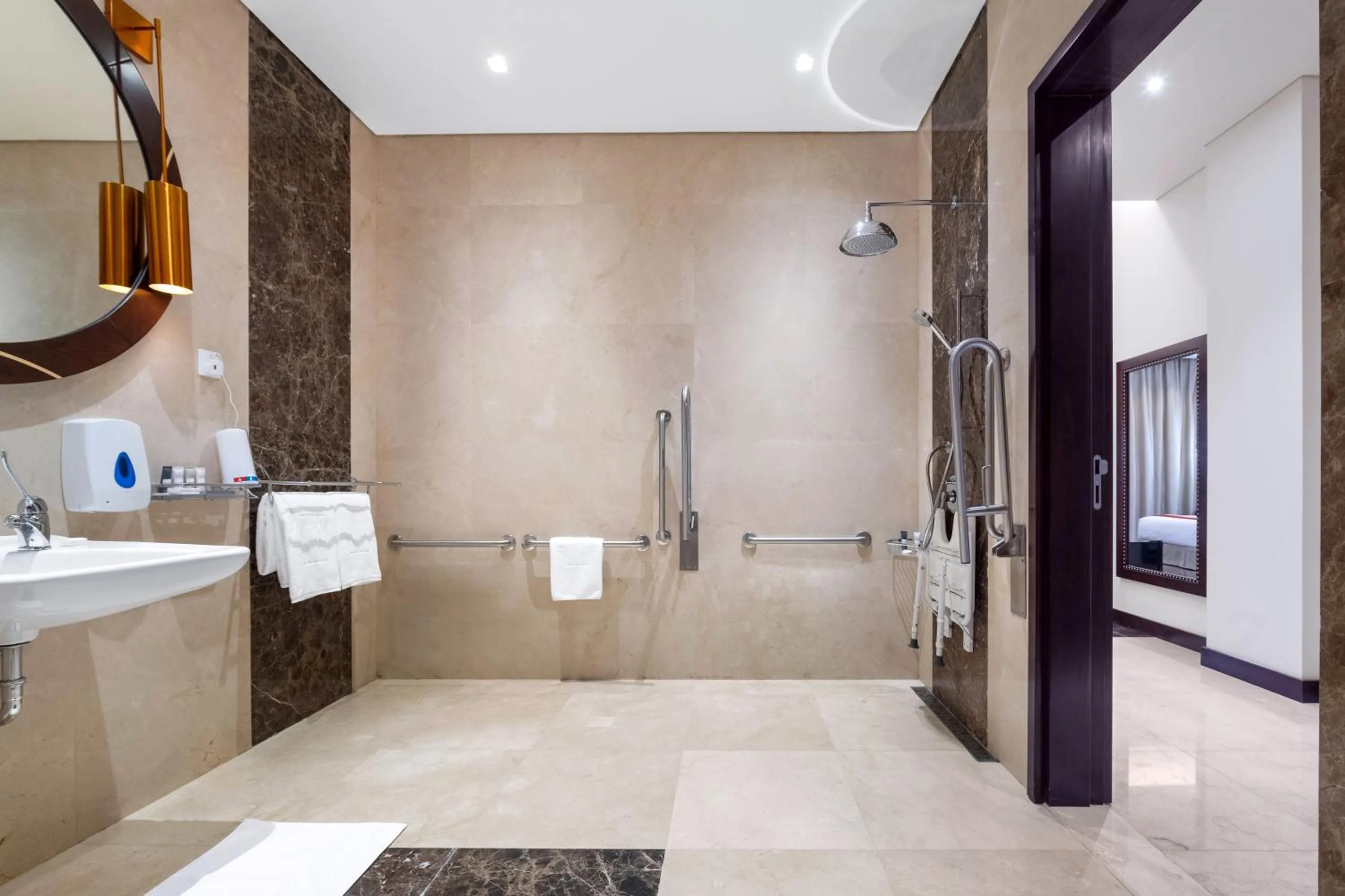 Bathroom in Grand Millennium Tabuk