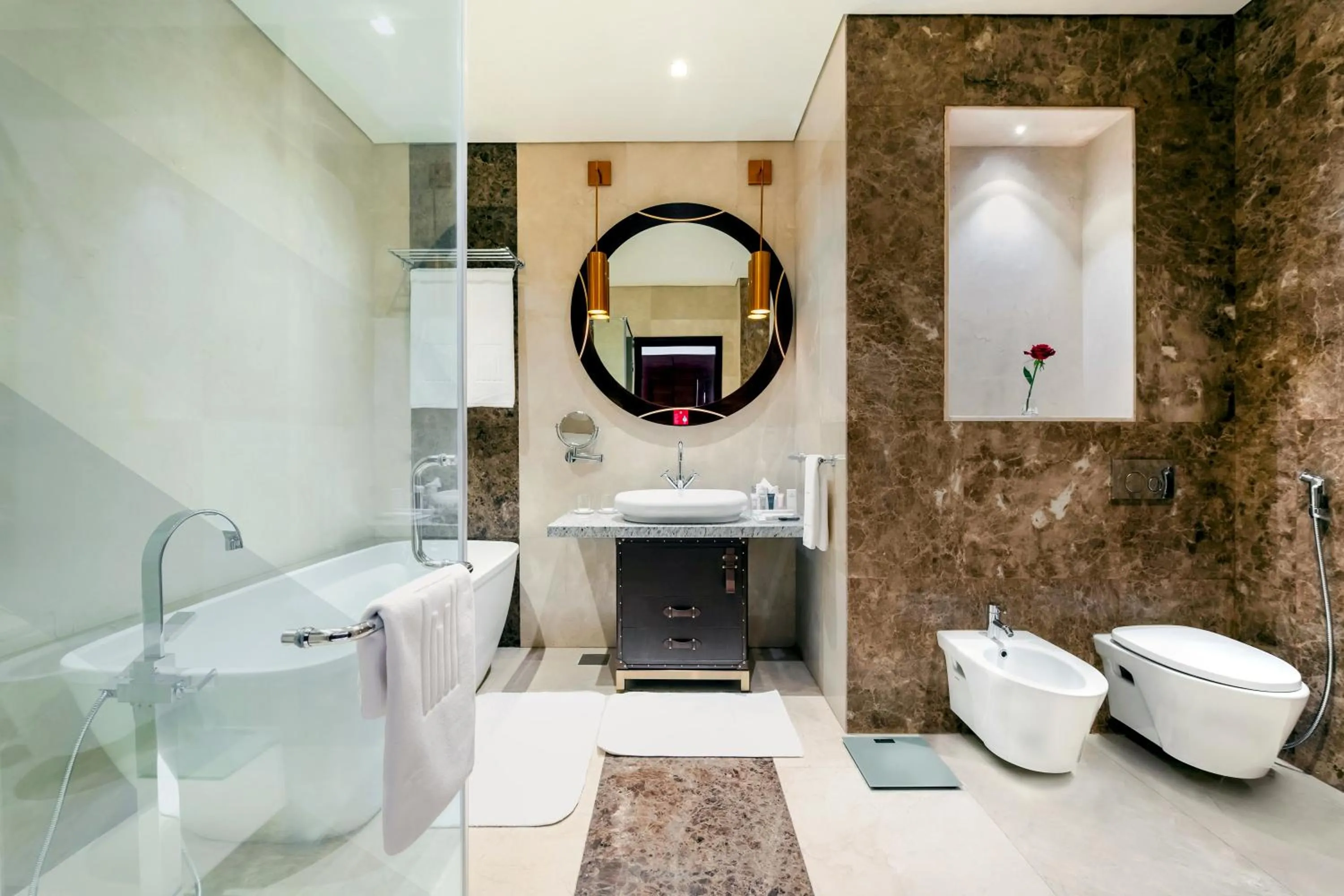 Bathroom in Grand Millennium Tabuk