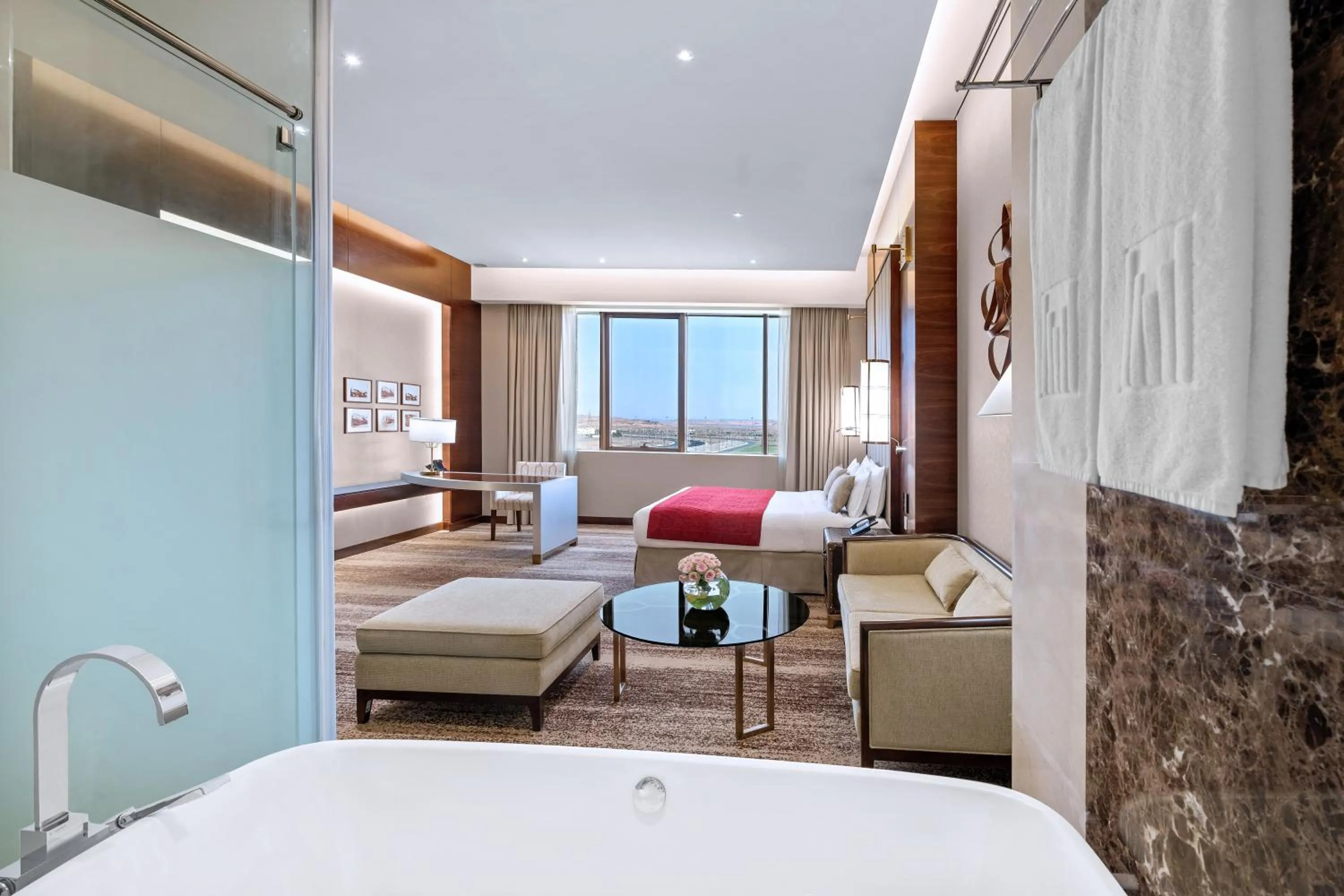 Bedroom, Bed in Grand Millennium Tabuk