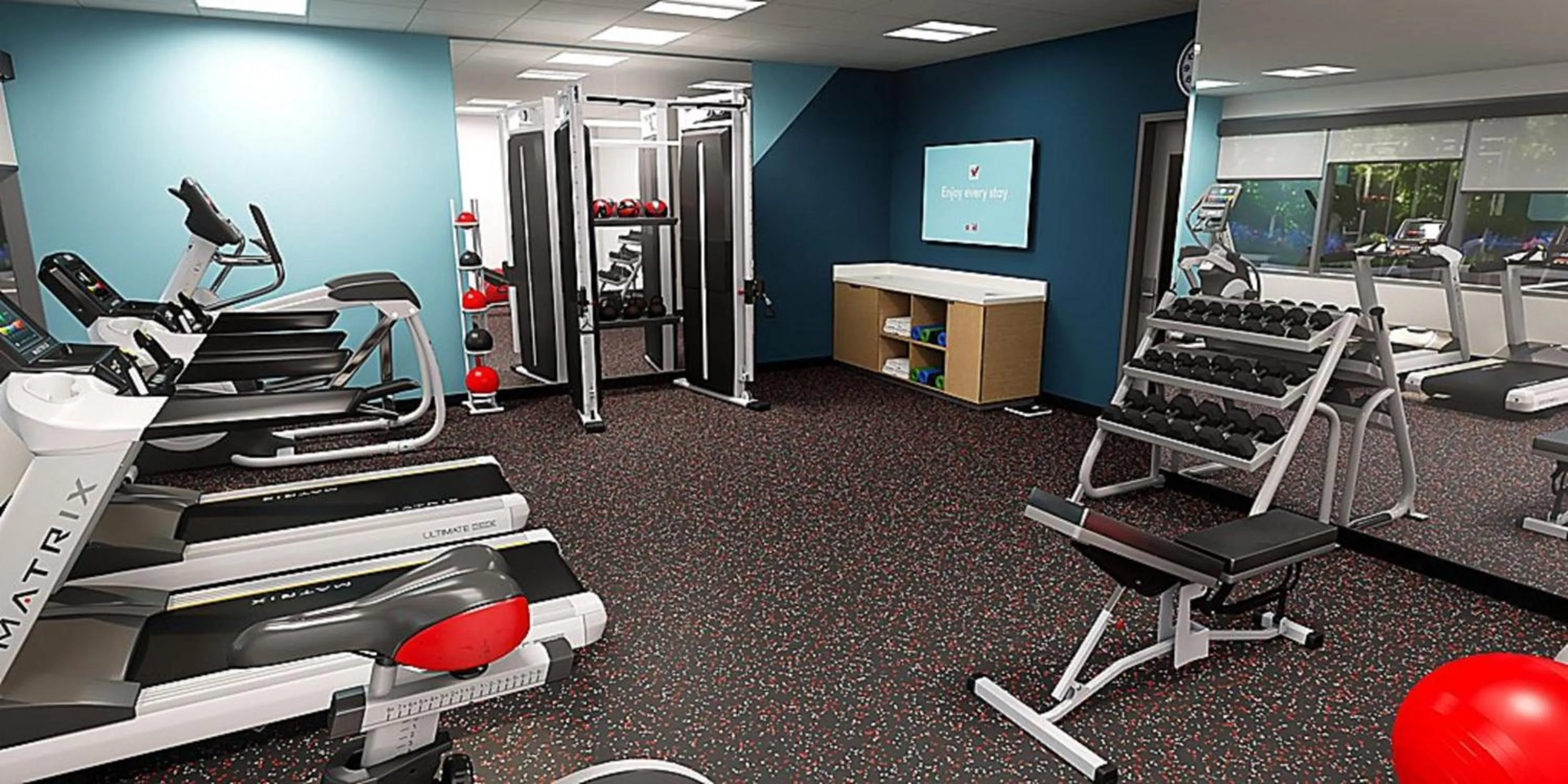 Fitness centre/facilities in avid hotel - Bentonville - Rogers by IHG