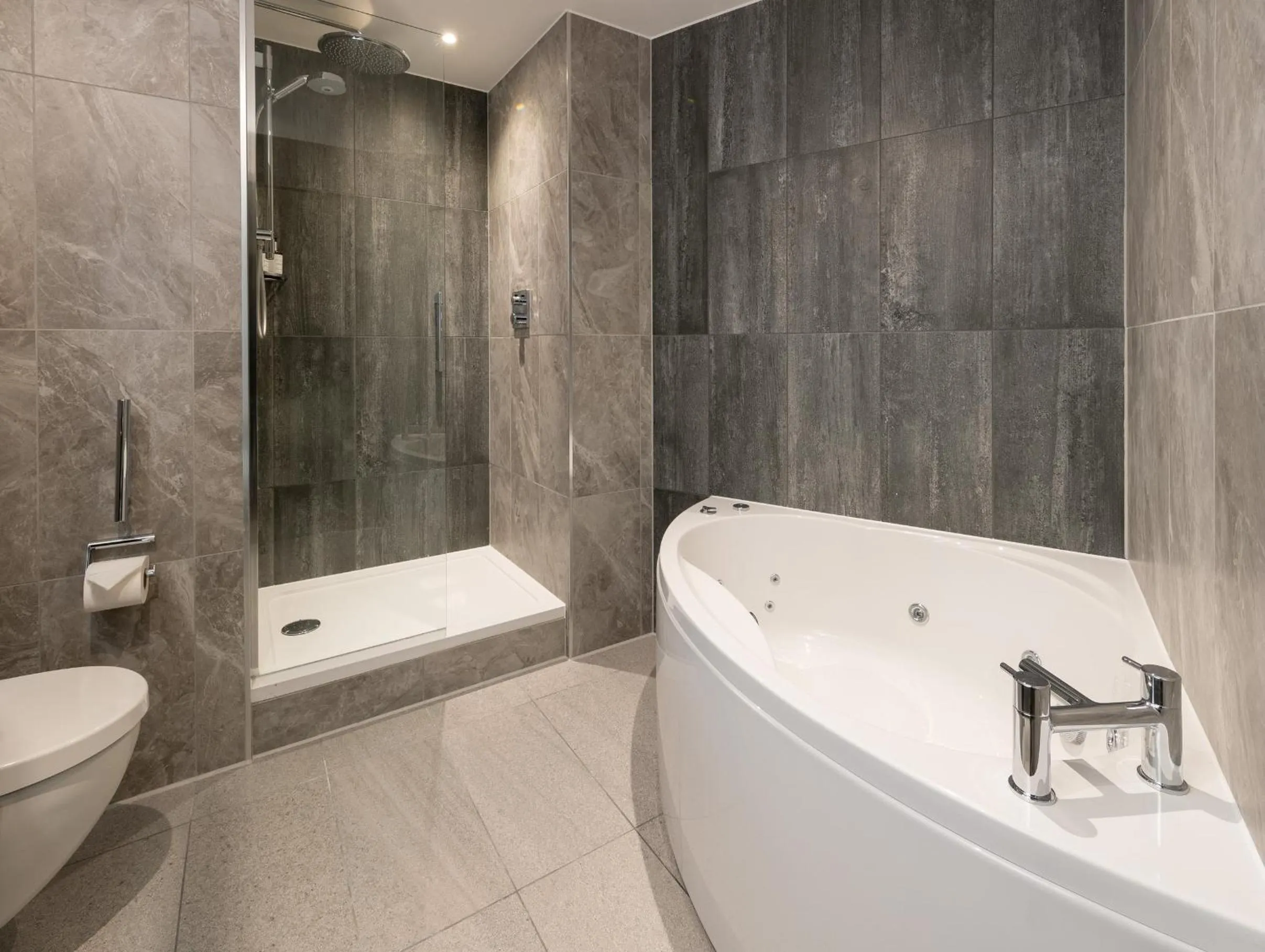 Bathroom in voco Edinburgh - Haymarket by IHG