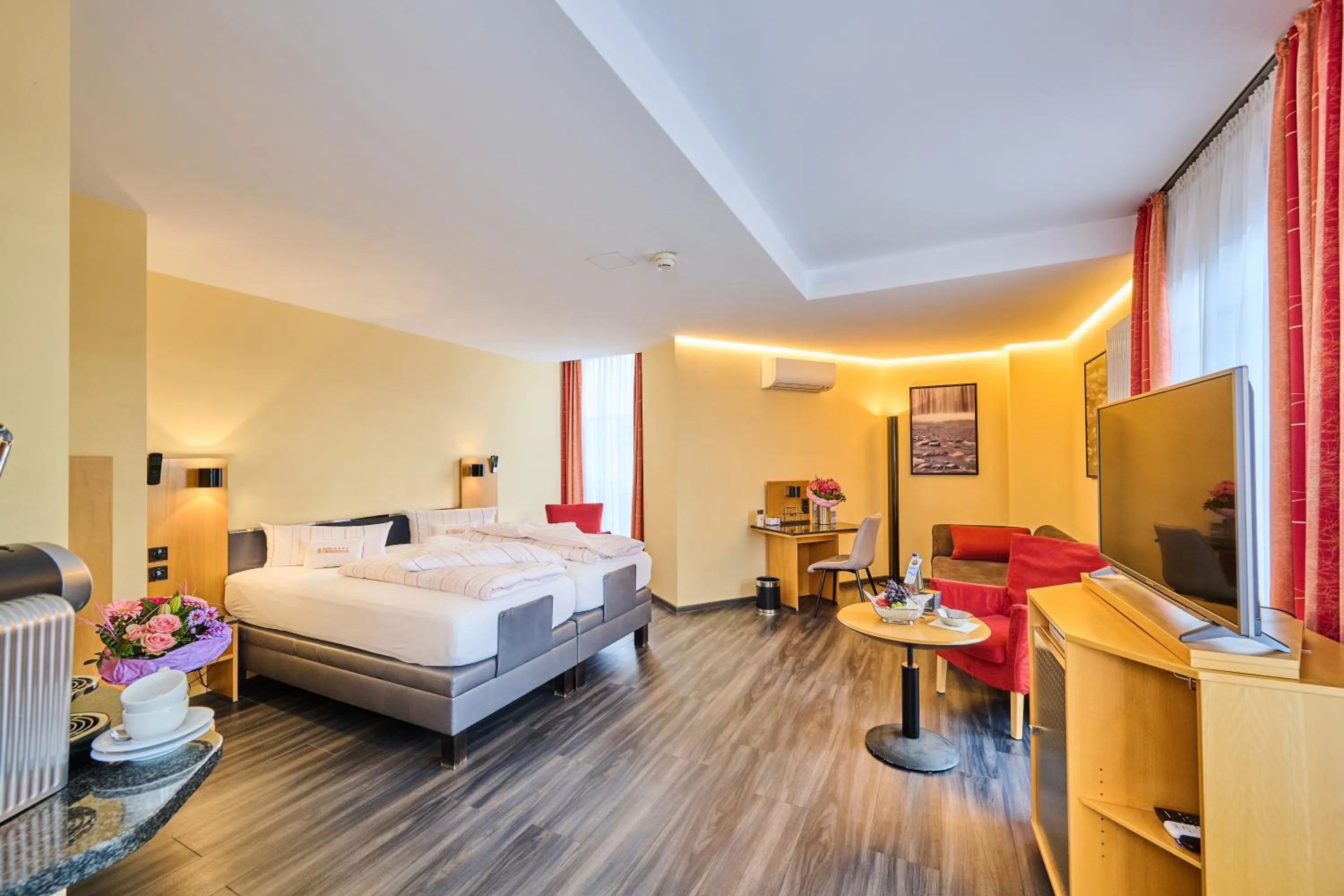 Bed in Hotel Theresientor