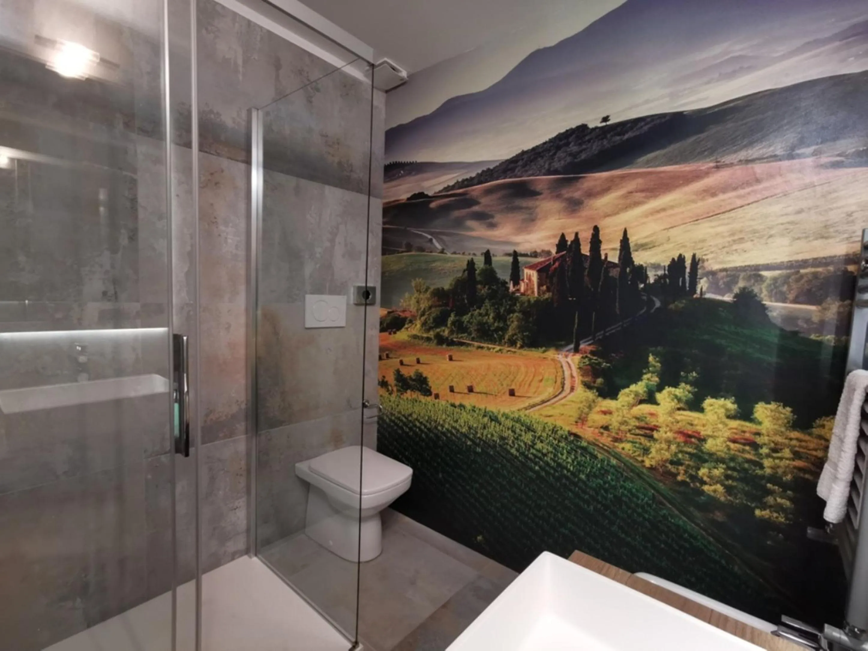 Bathroom in Casanova - Panoramic Rooms and Suites