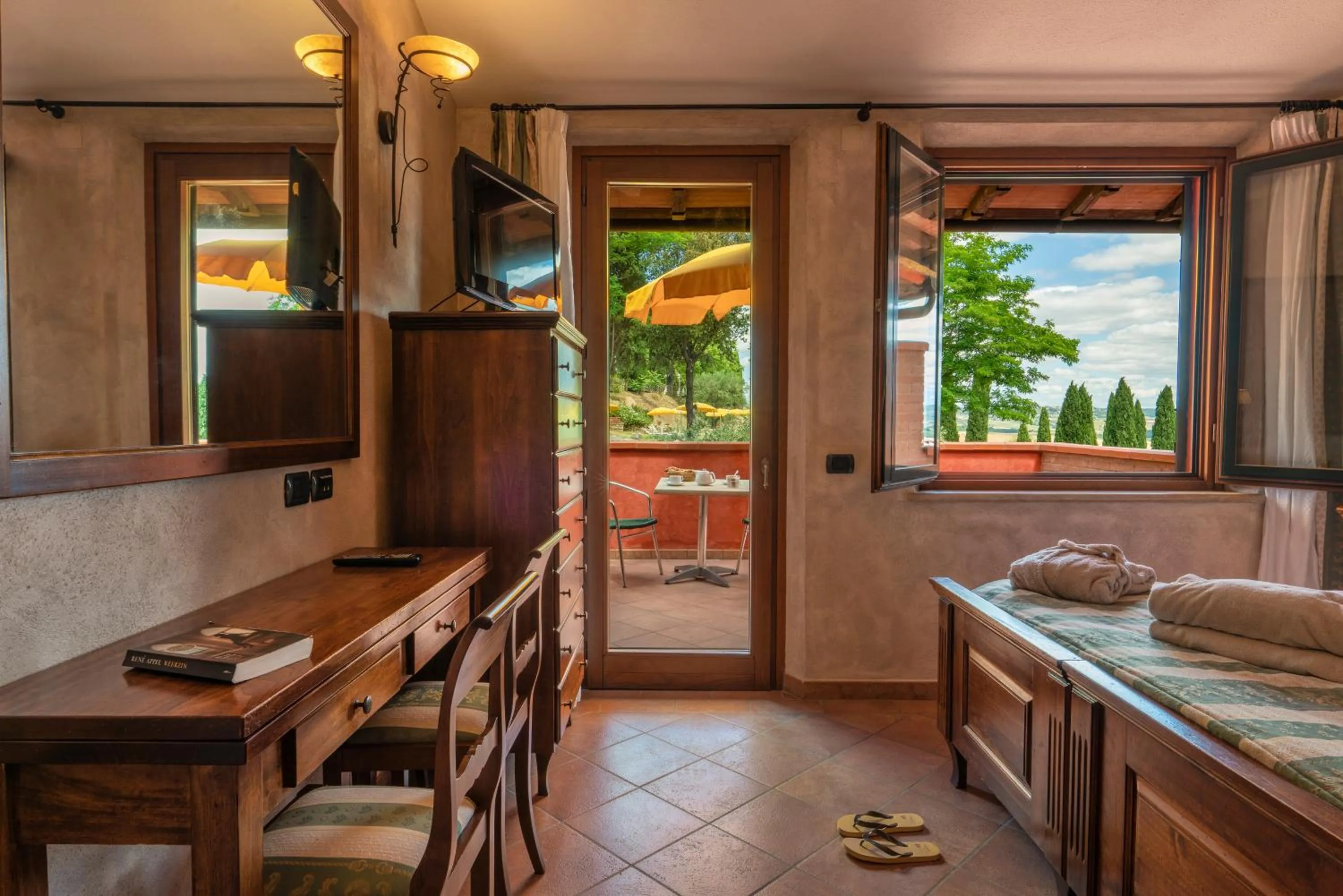 Bed in Casanova - Panoramic Rooms and Suites