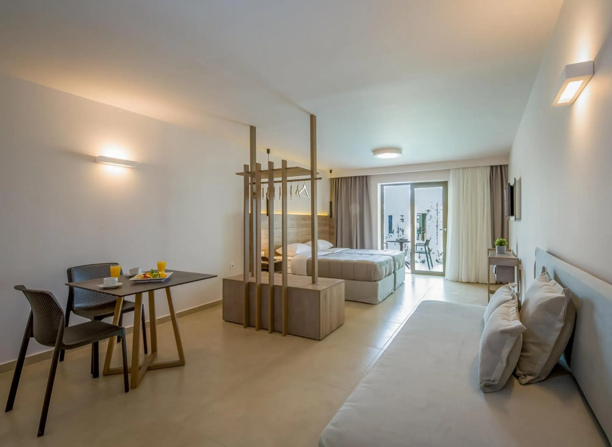 Bed in Stefan Village Hotel