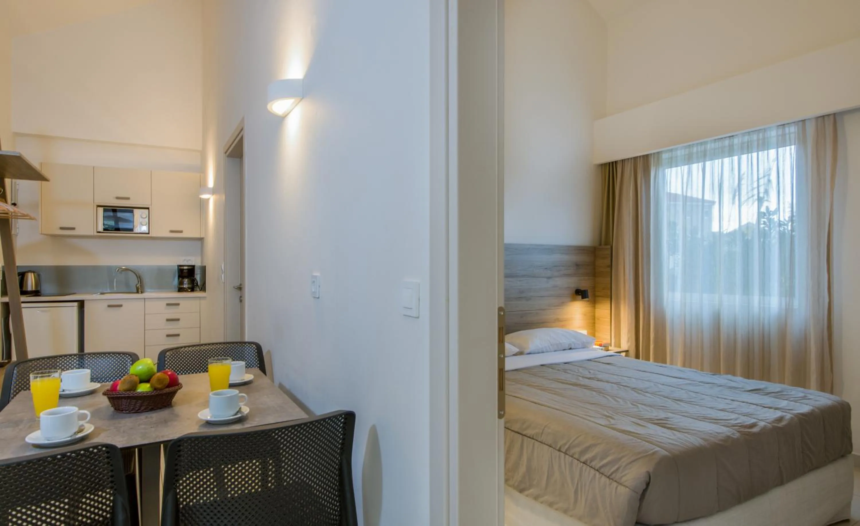 Bed in Stefan Village Hotel