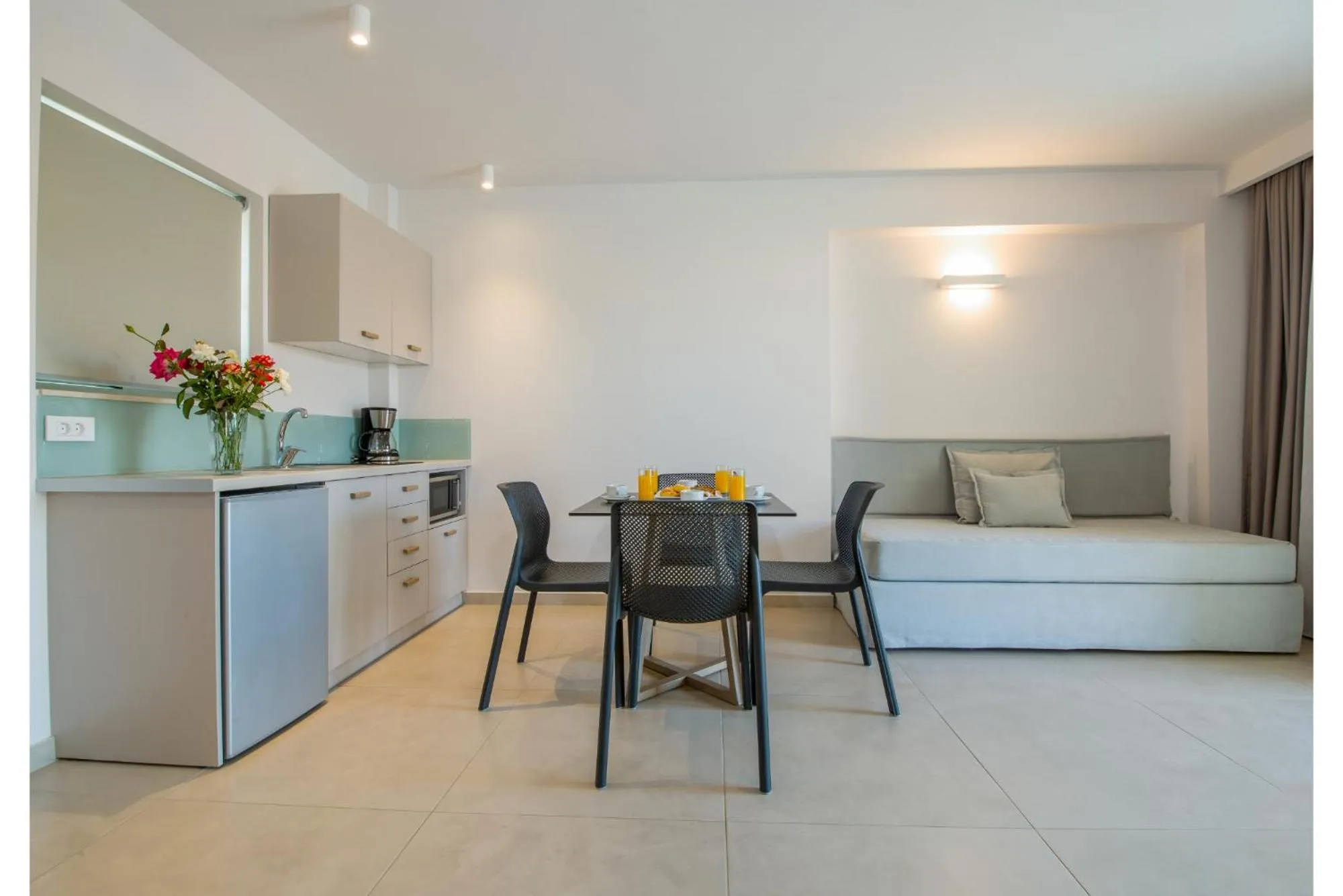 Kitchen or kitchenette in Stefan Village Hotel