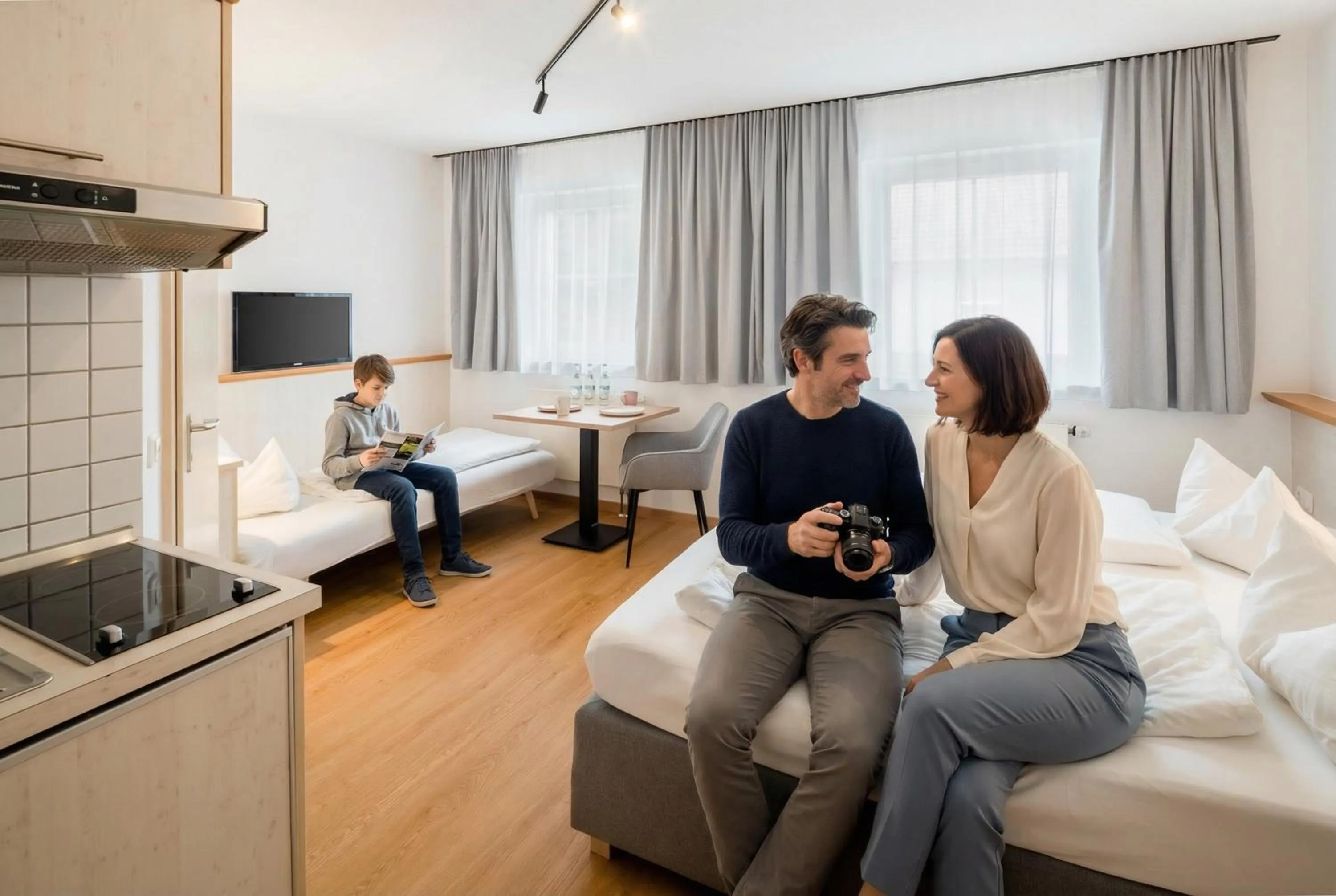 Bed in Familienhotel nahe der Therme Erding