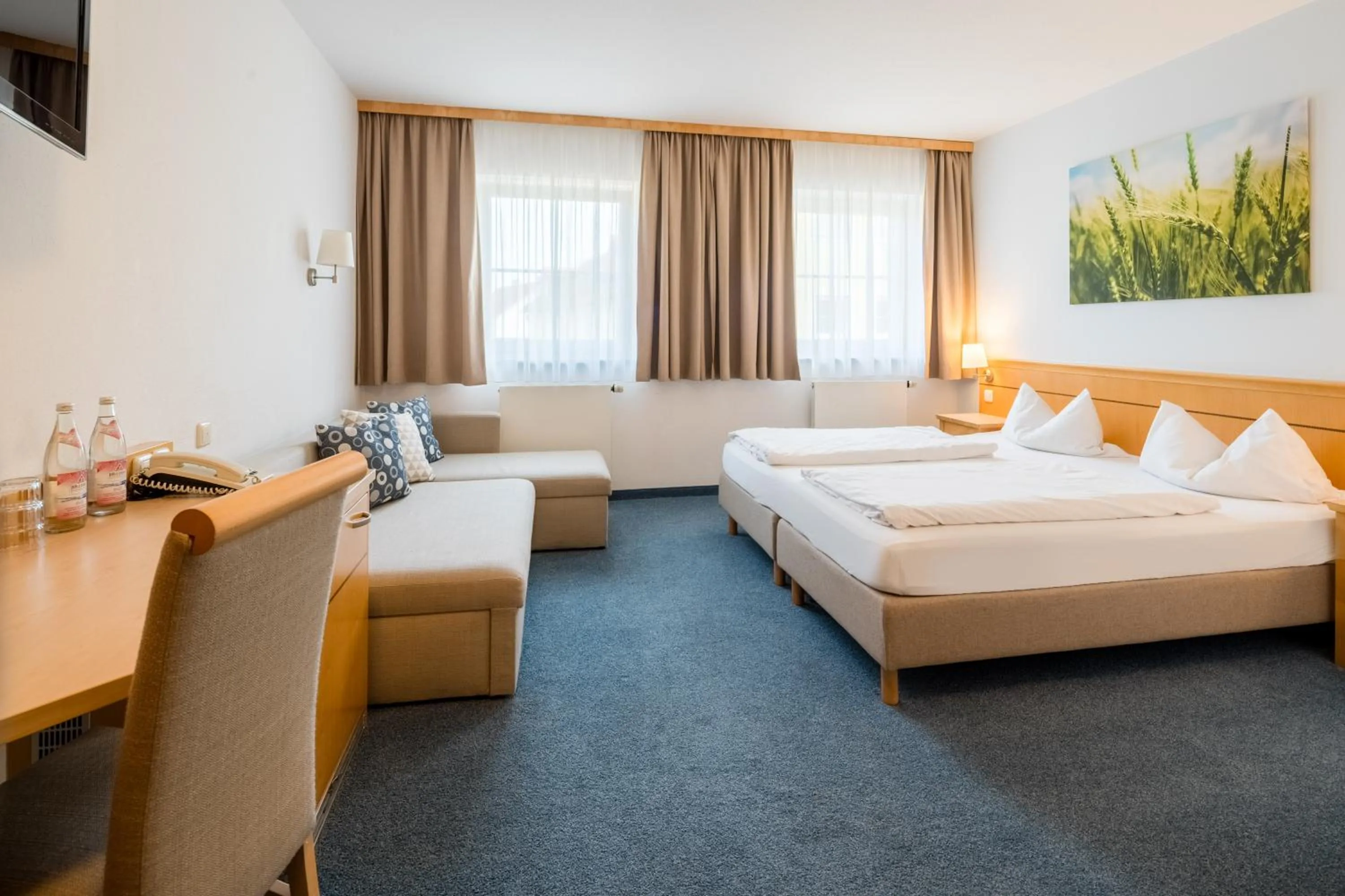 Bed in Familienhotel nahe der Therme Erding