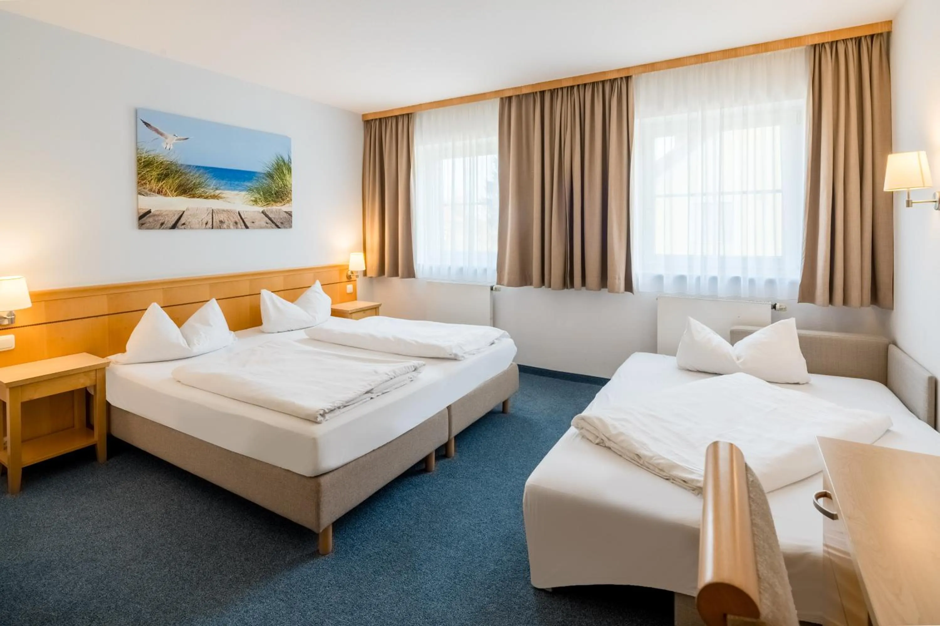 Bed in Familienhotel nahe der Therme Erding
