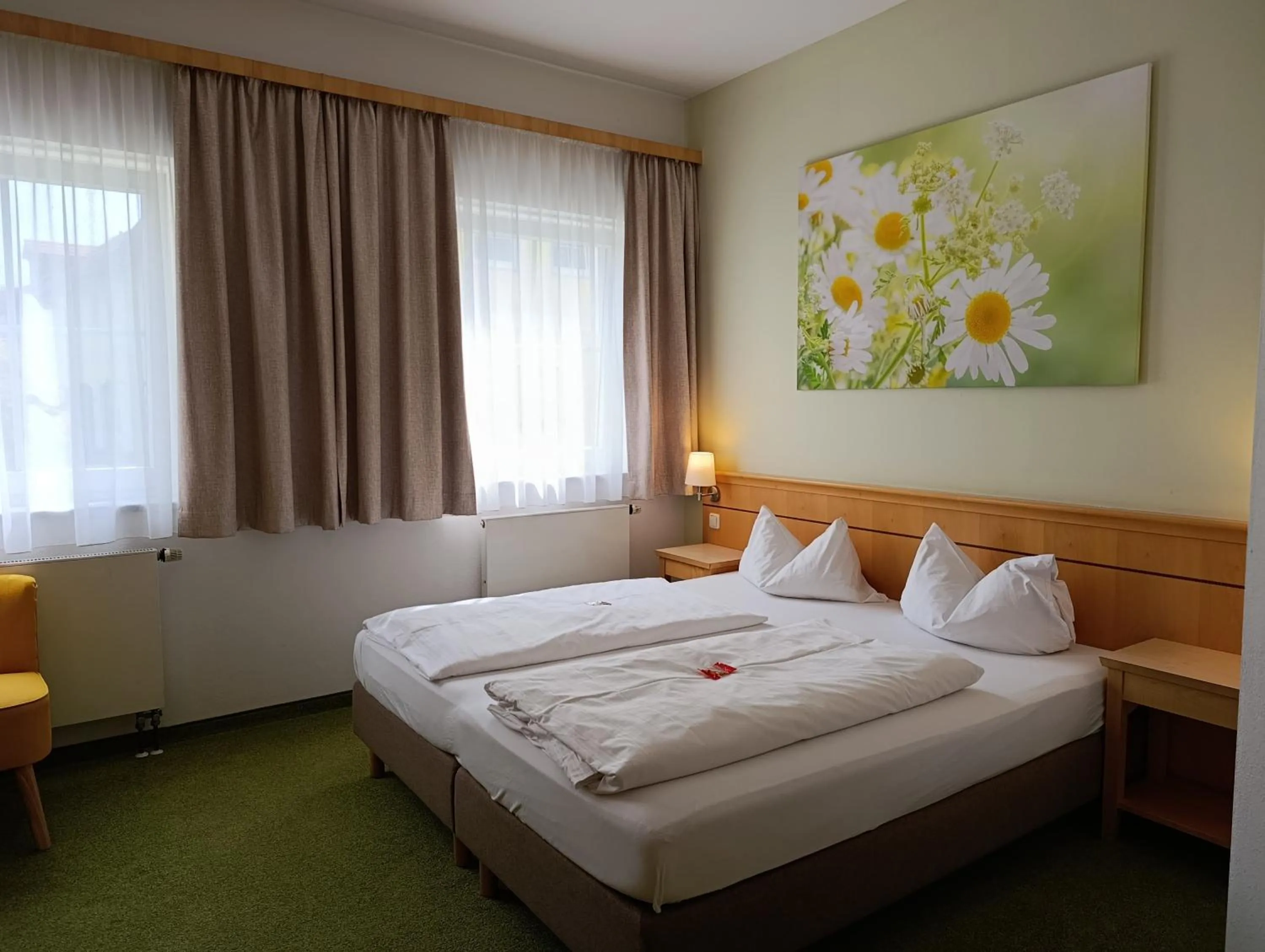 Bed in Familienhotel nahe der Therme Erding