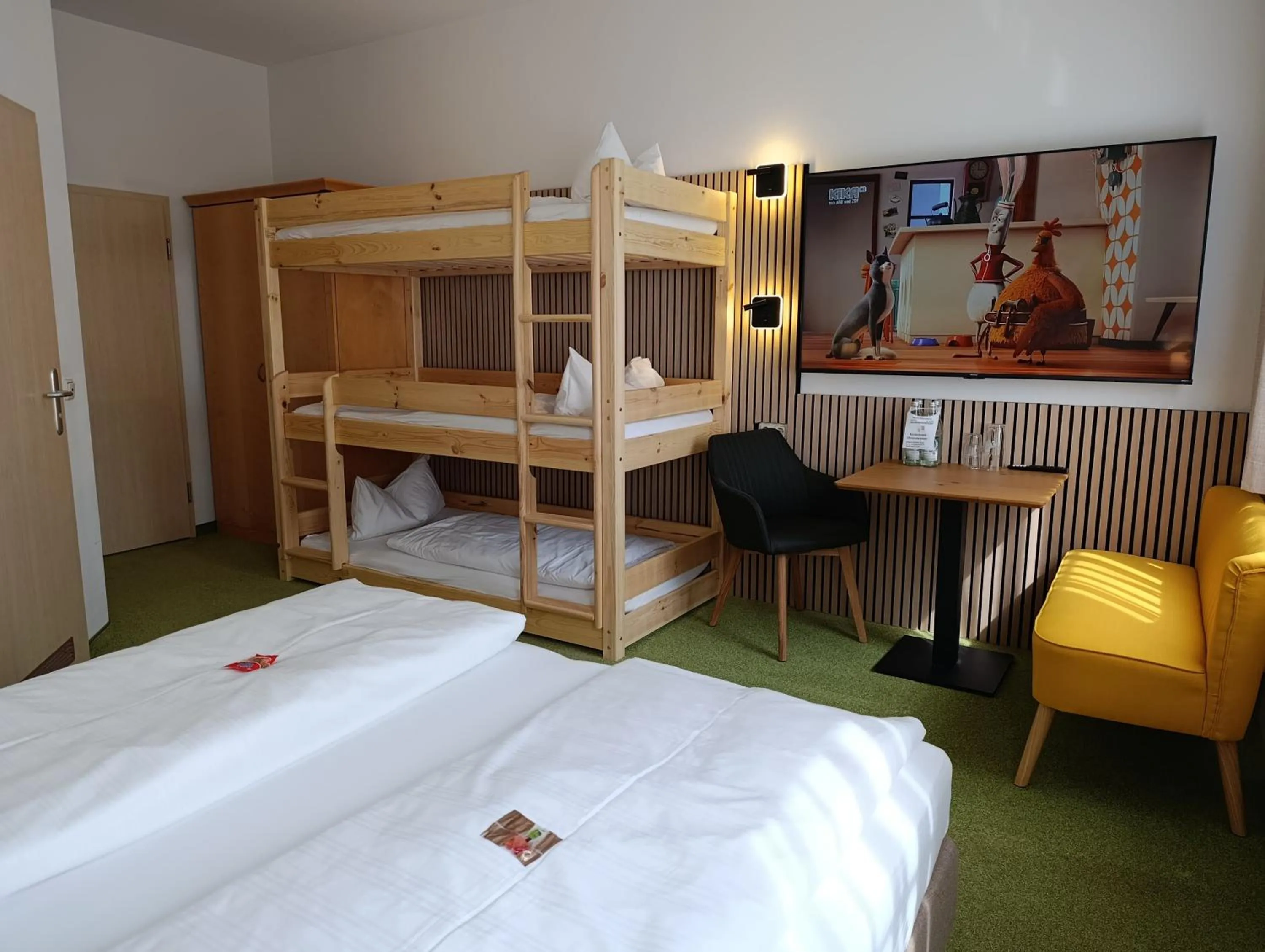 Bed in Familienhotel nahe der Therme Erding