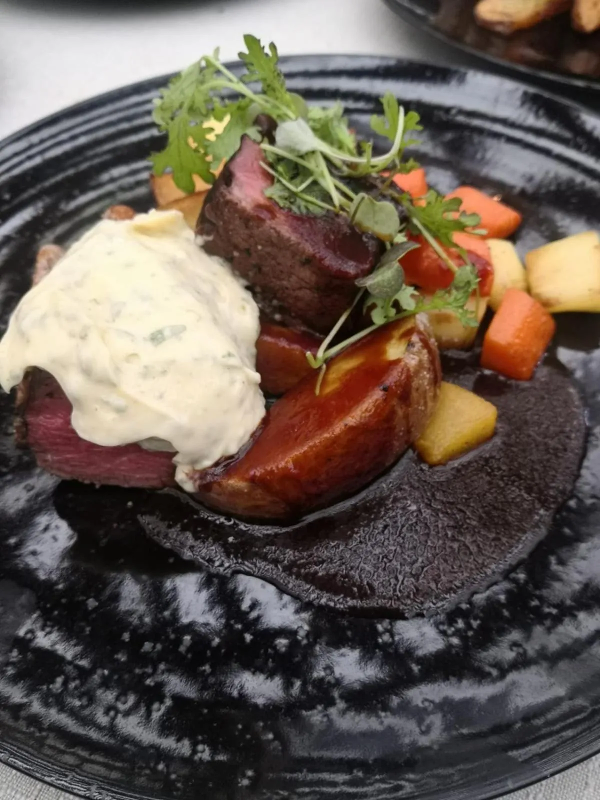 Food close-up in Hotelli Peltohovi