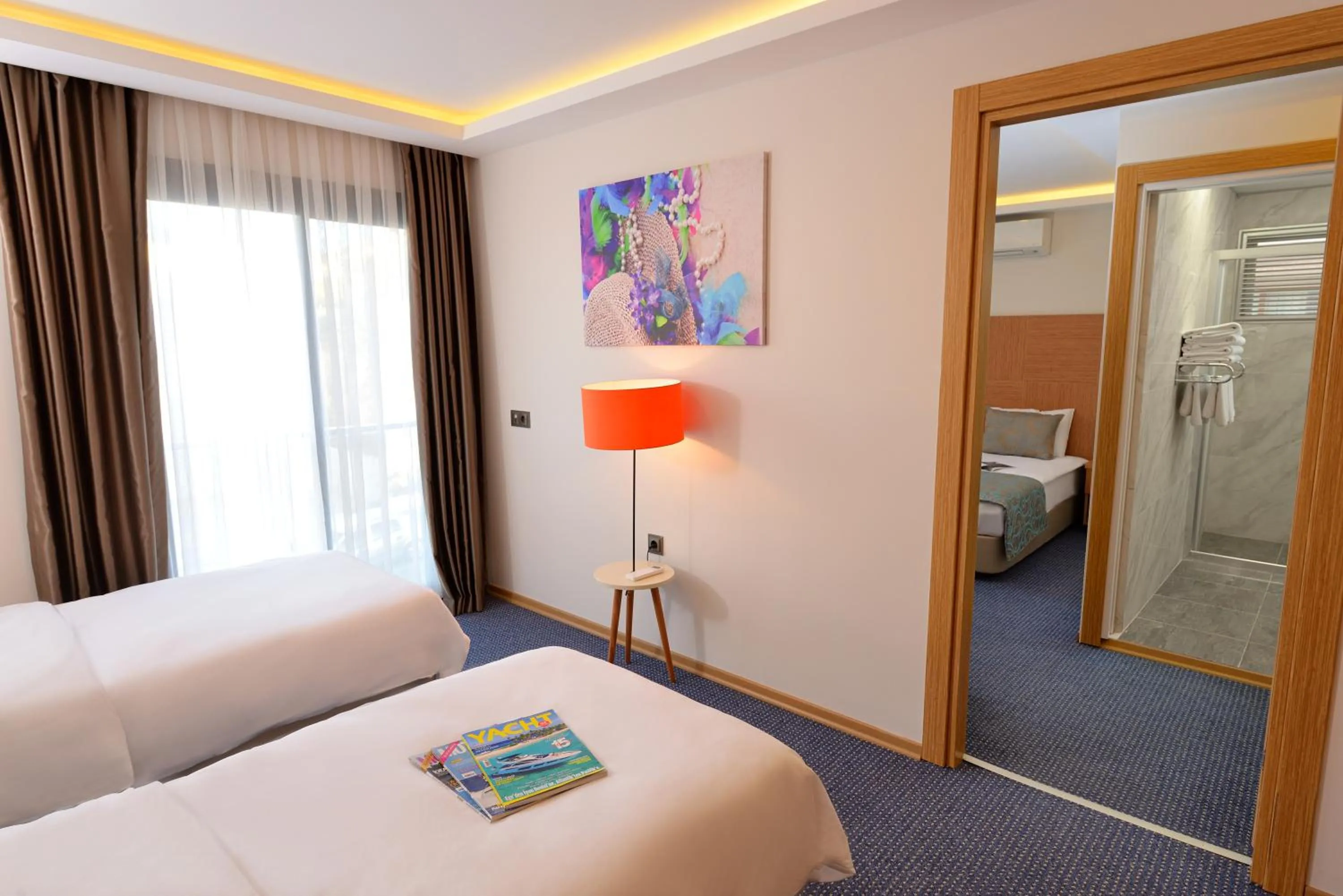 Bed in Saatlı Hotel