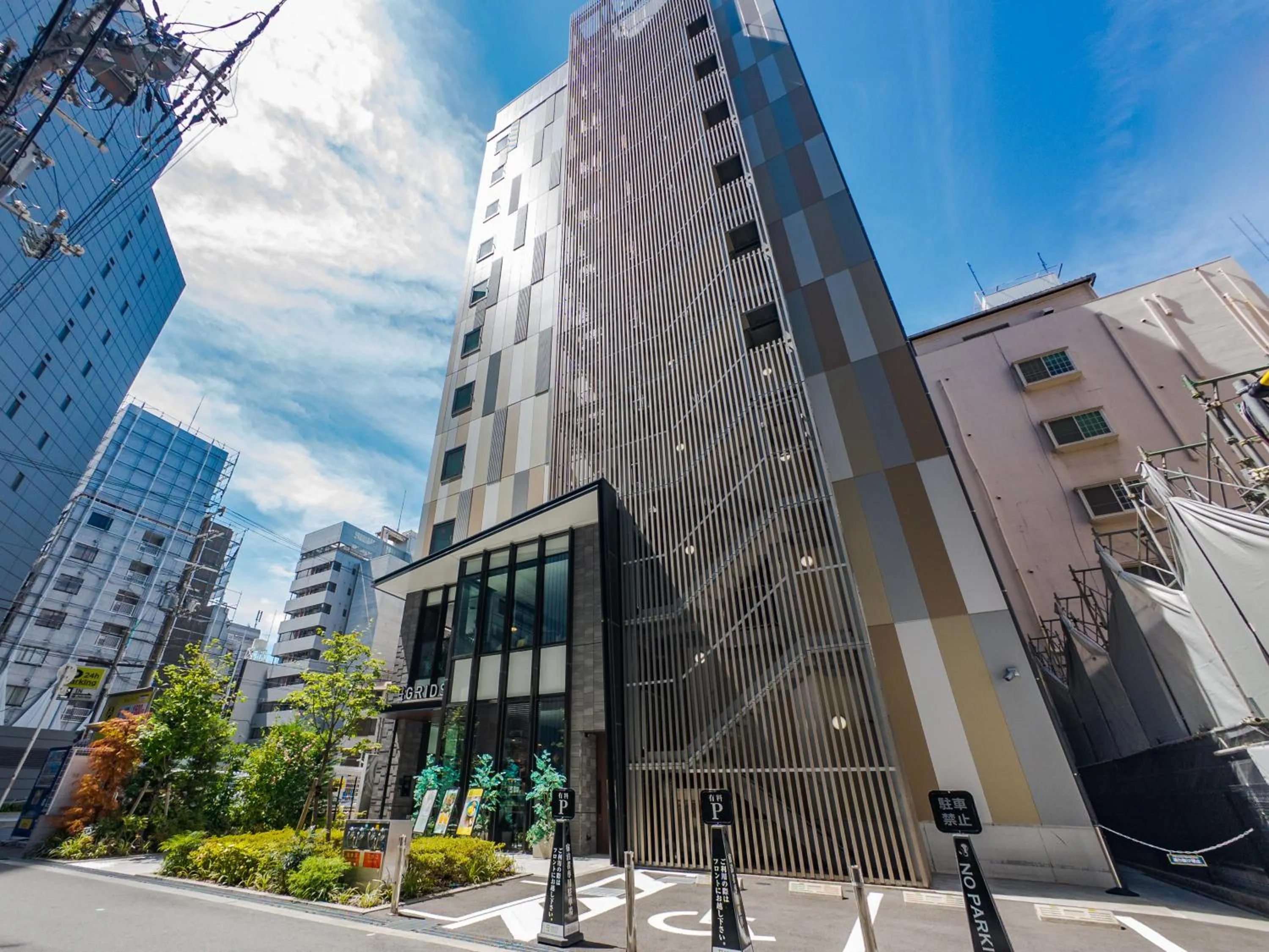 Property building in GRIDS PREMIUM HOTEL OSAKA NAMBA