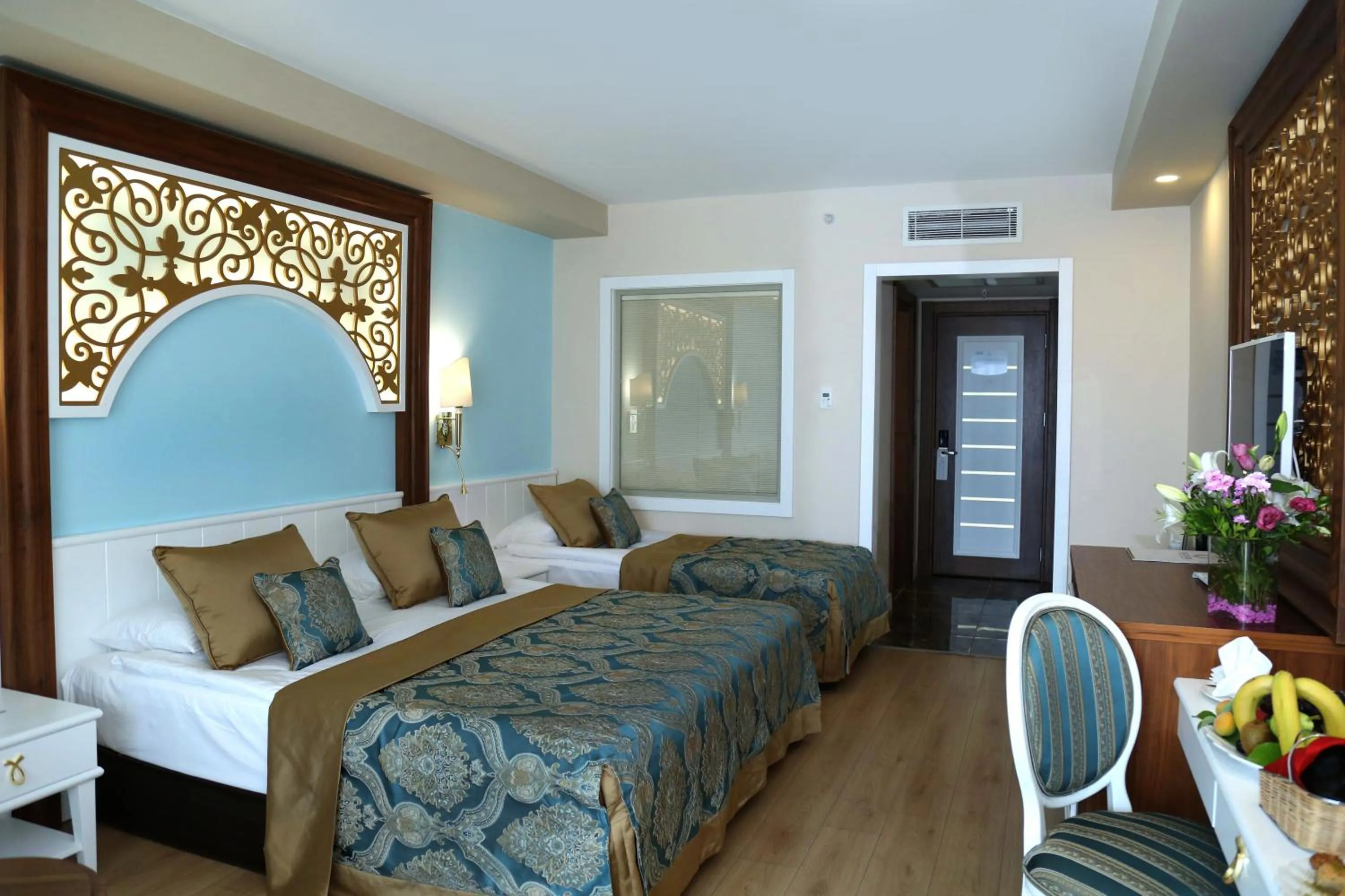 Bed in J'adore Deluxe Hotel & Spa Ultra All Inclusive