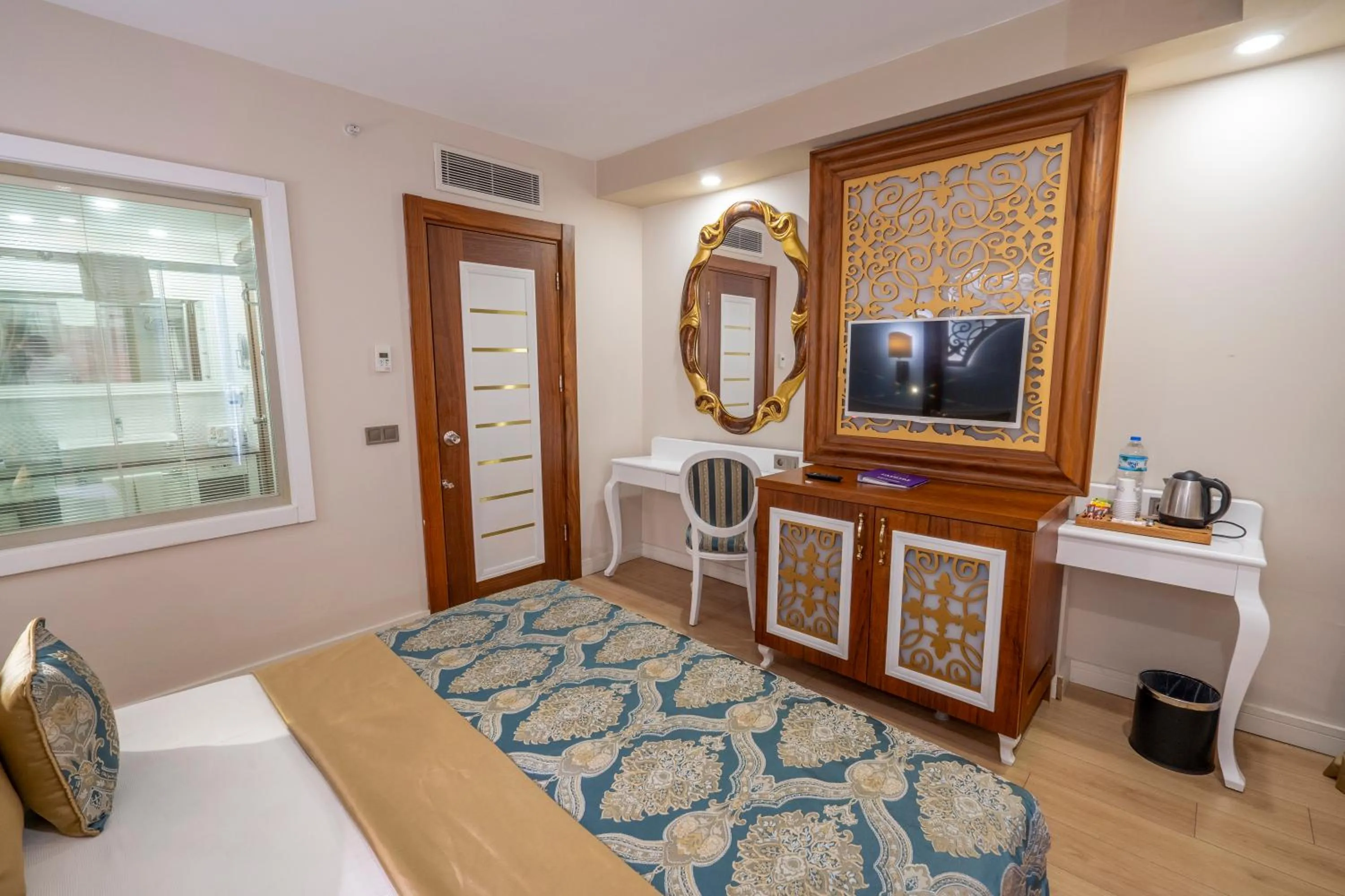 Bed in J'adore Deluxe Hotel & Spa Ultra All Inclusive