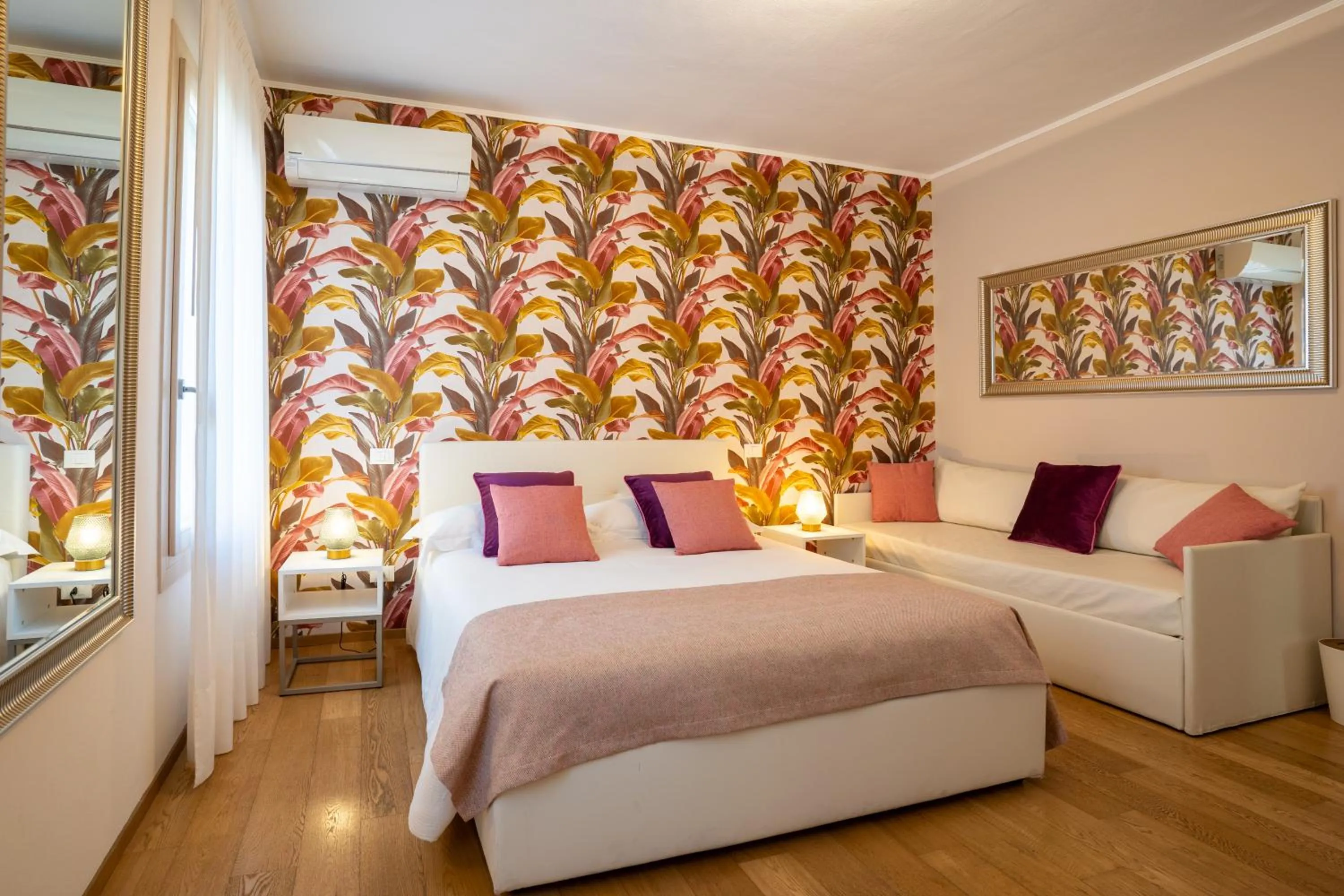 Bed in B&B Villa Rosa