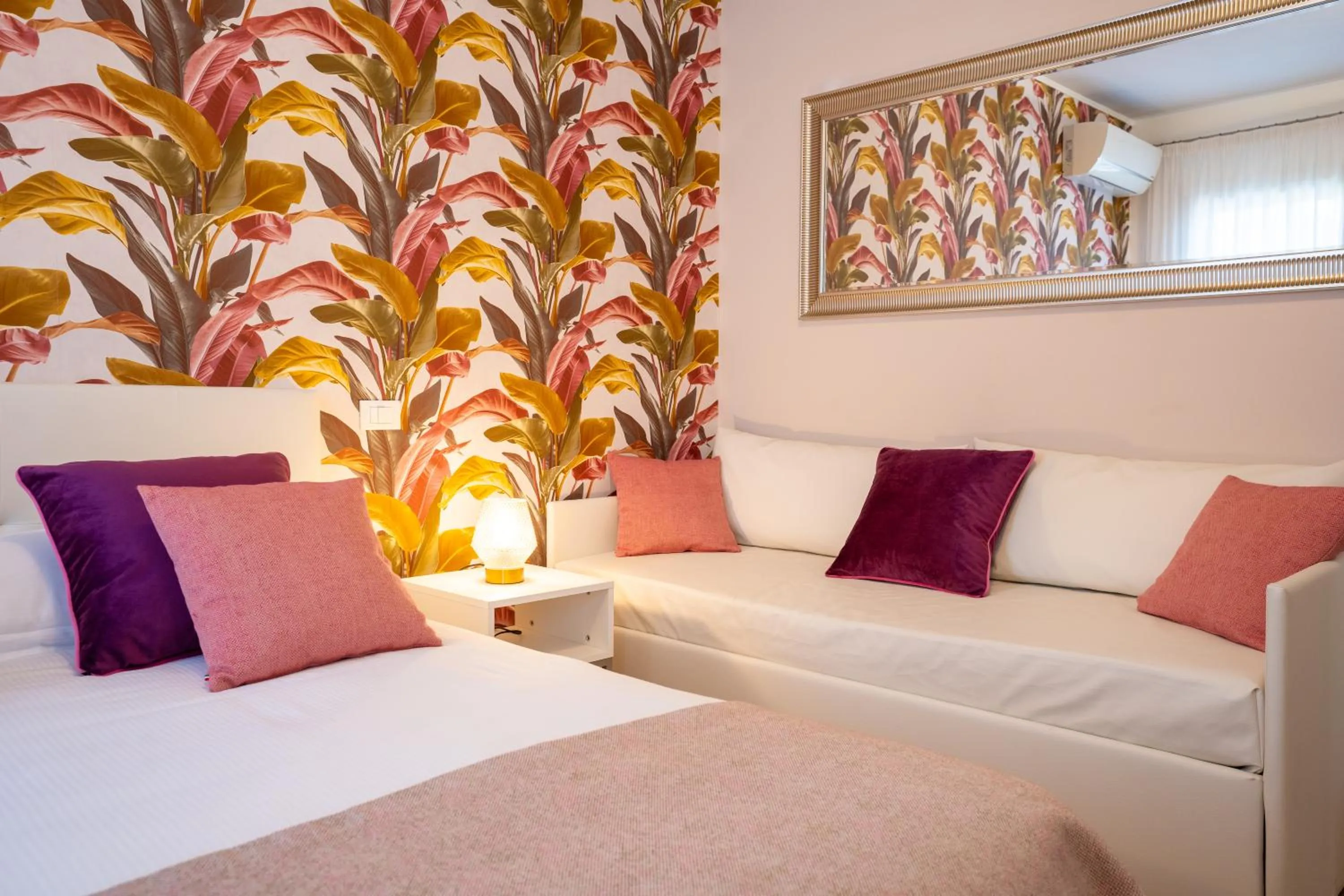 Bed in B&B Villa Rosa