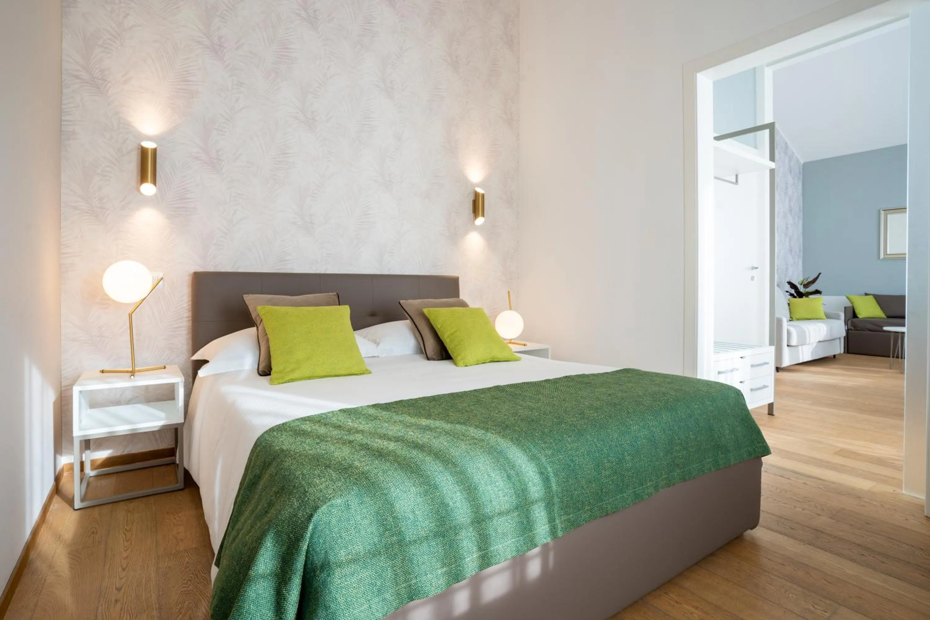 Bed in B&B Villa Rosa