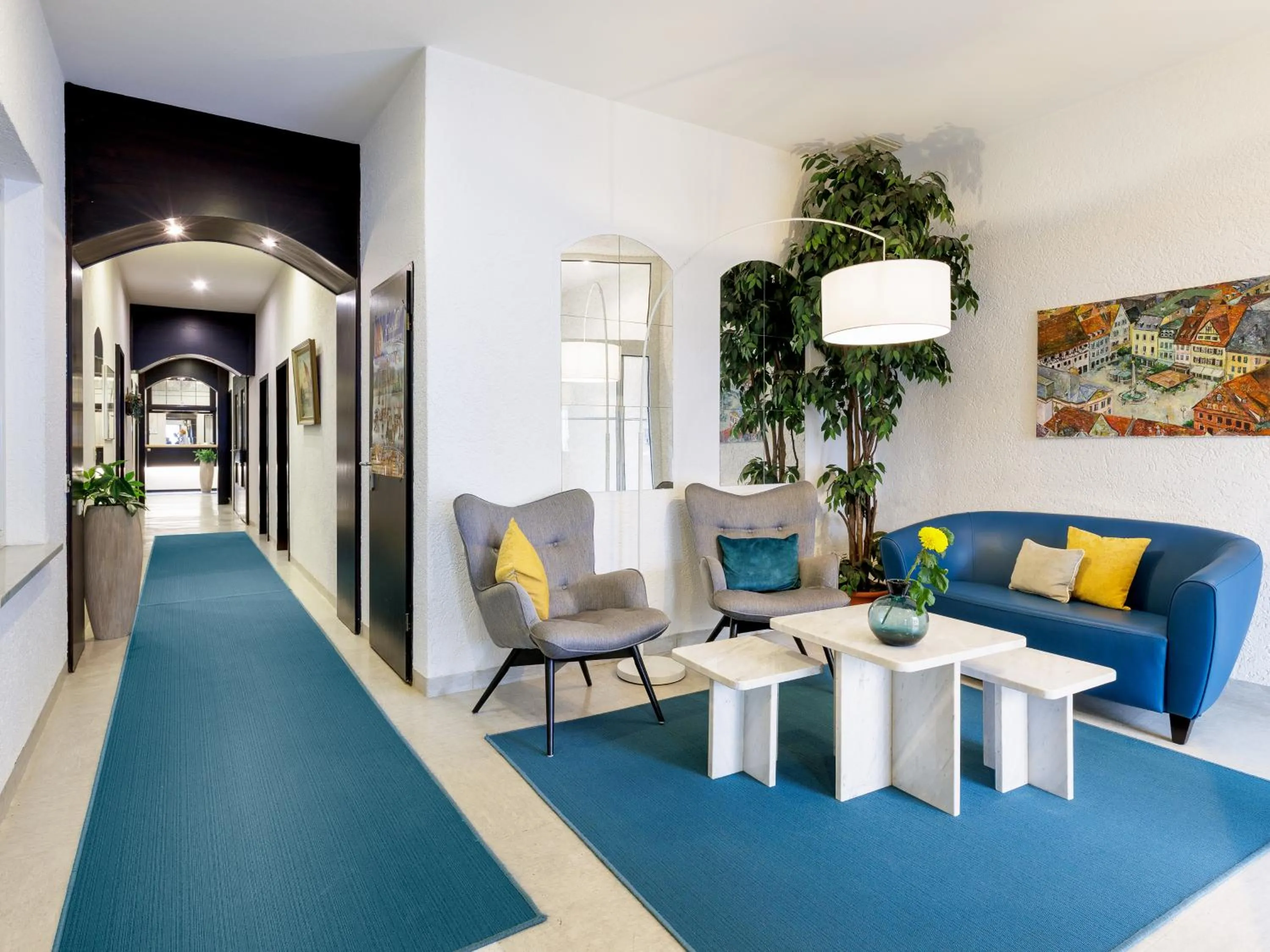 Lobby or reception in Hotel Purucker