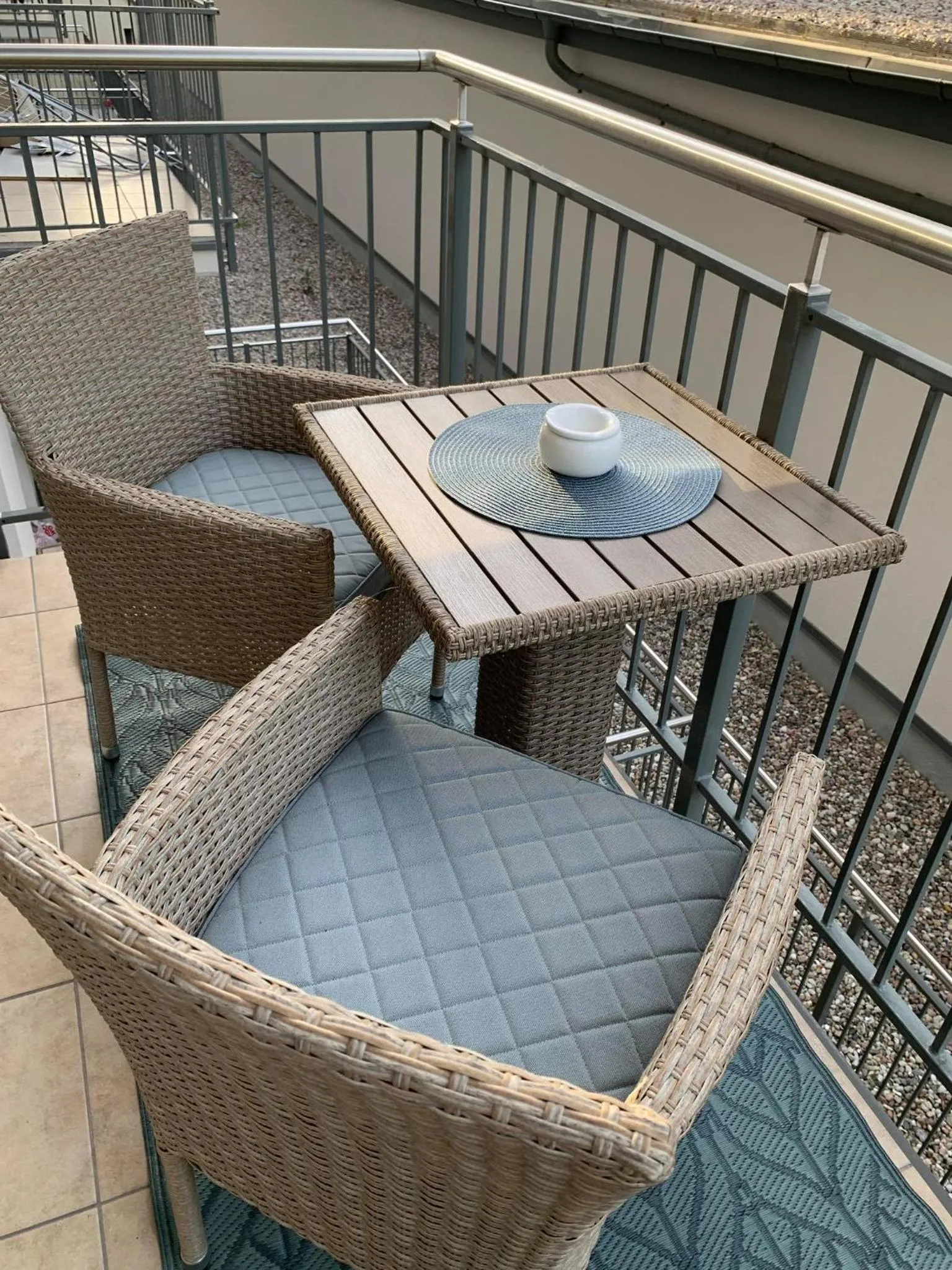 Balcony/Terrace in Hamptons Apartment