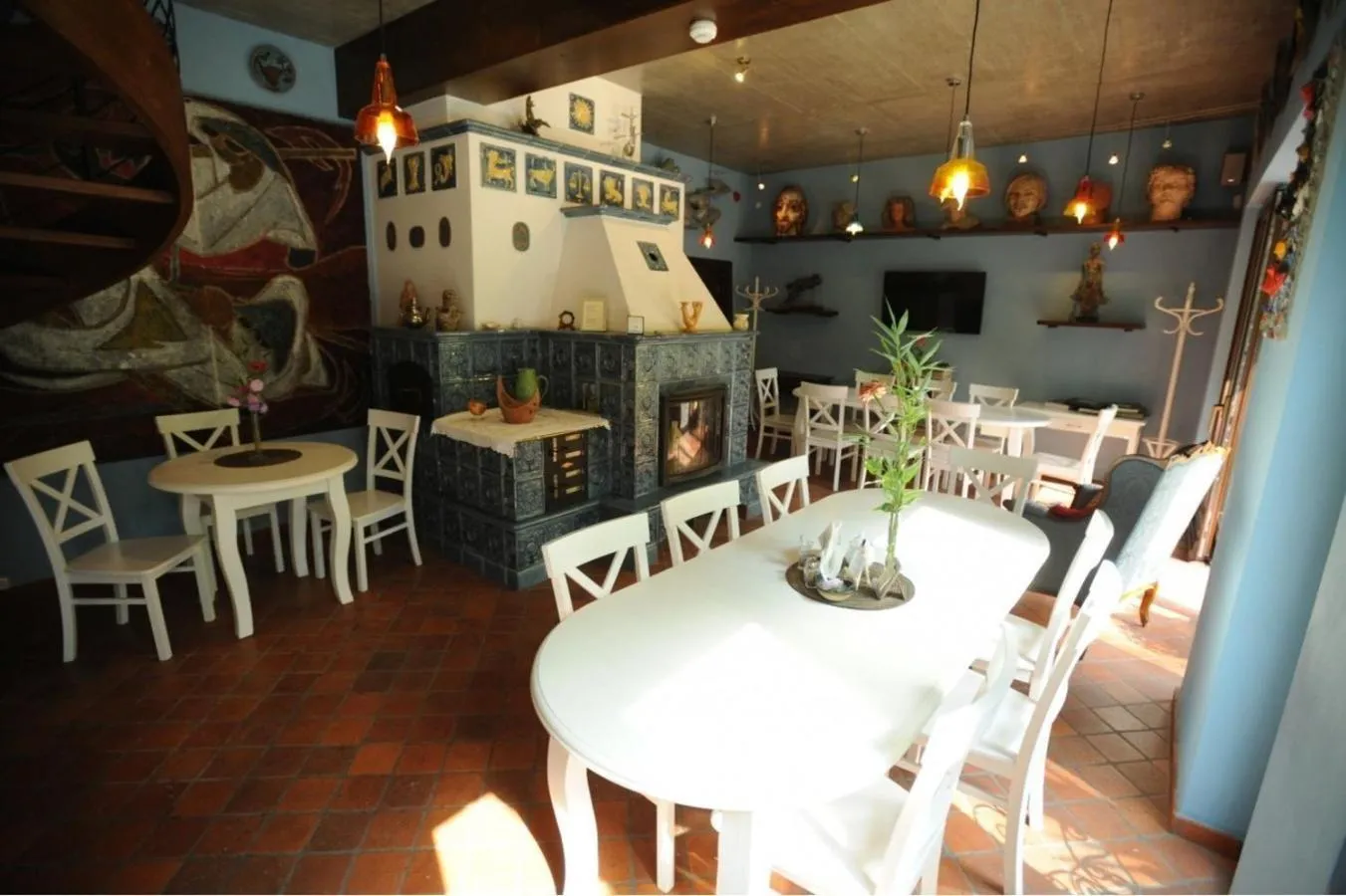 Dining area in Ekosamotnia