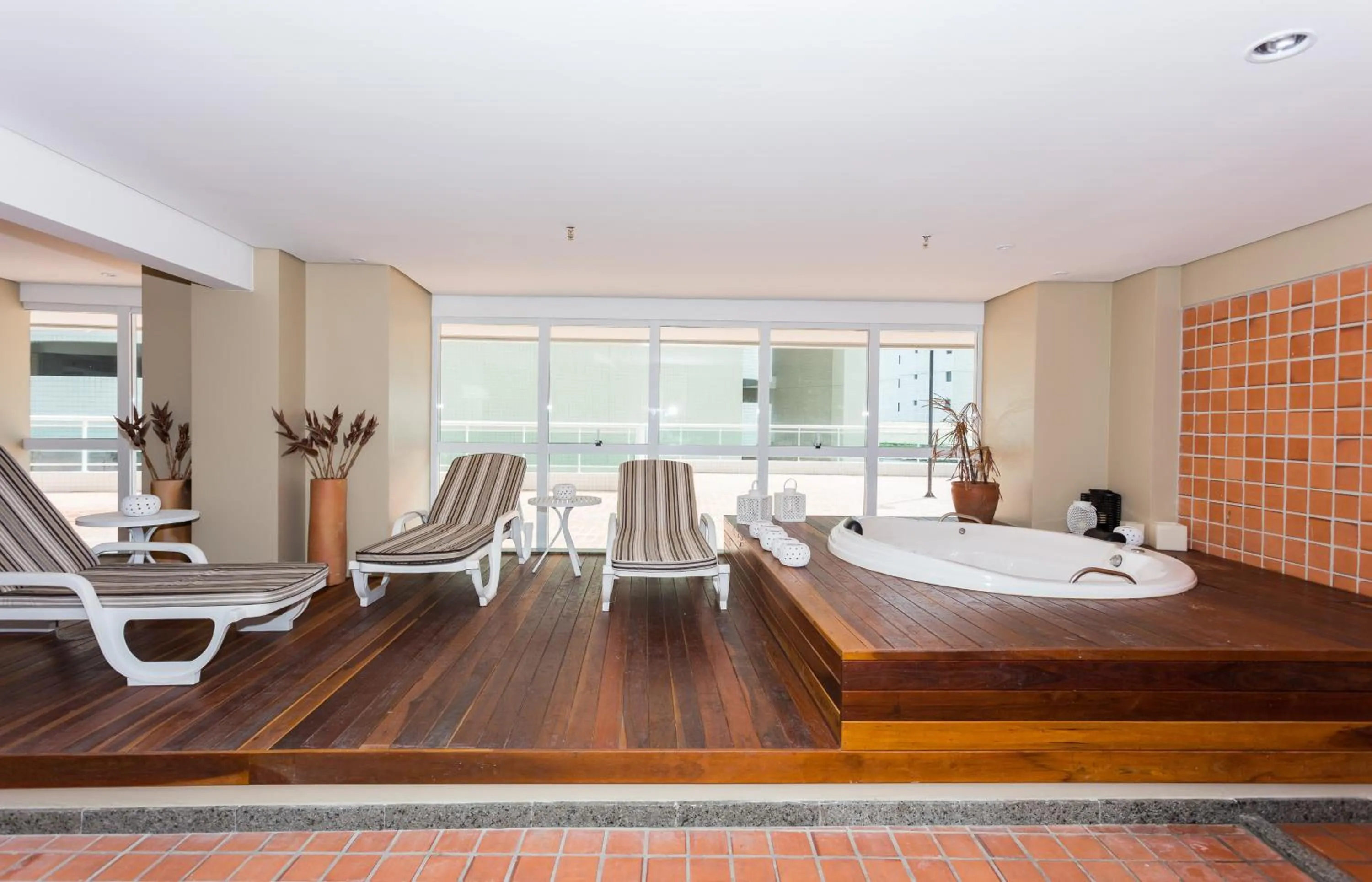 Hot Tub in VIP Beira Mar Residence