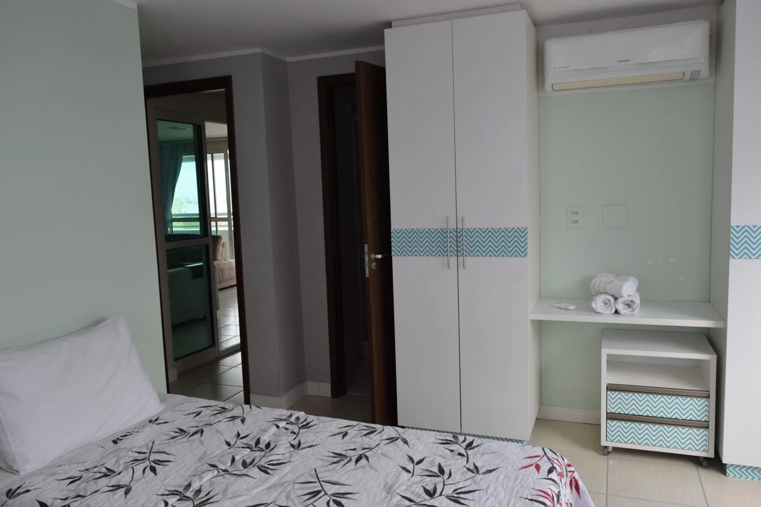 Bedroom, Bed in VIP Beira Mar Residence