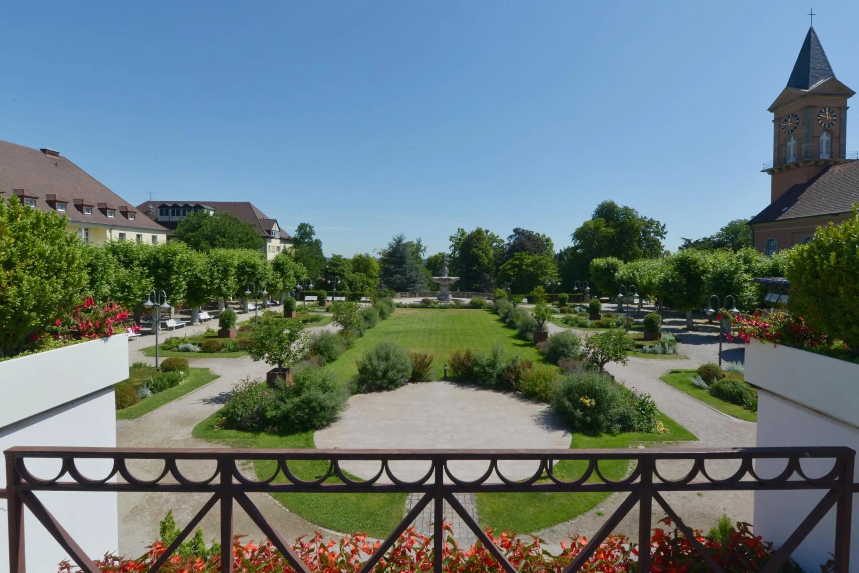 Garden in Kurpark-Hotel