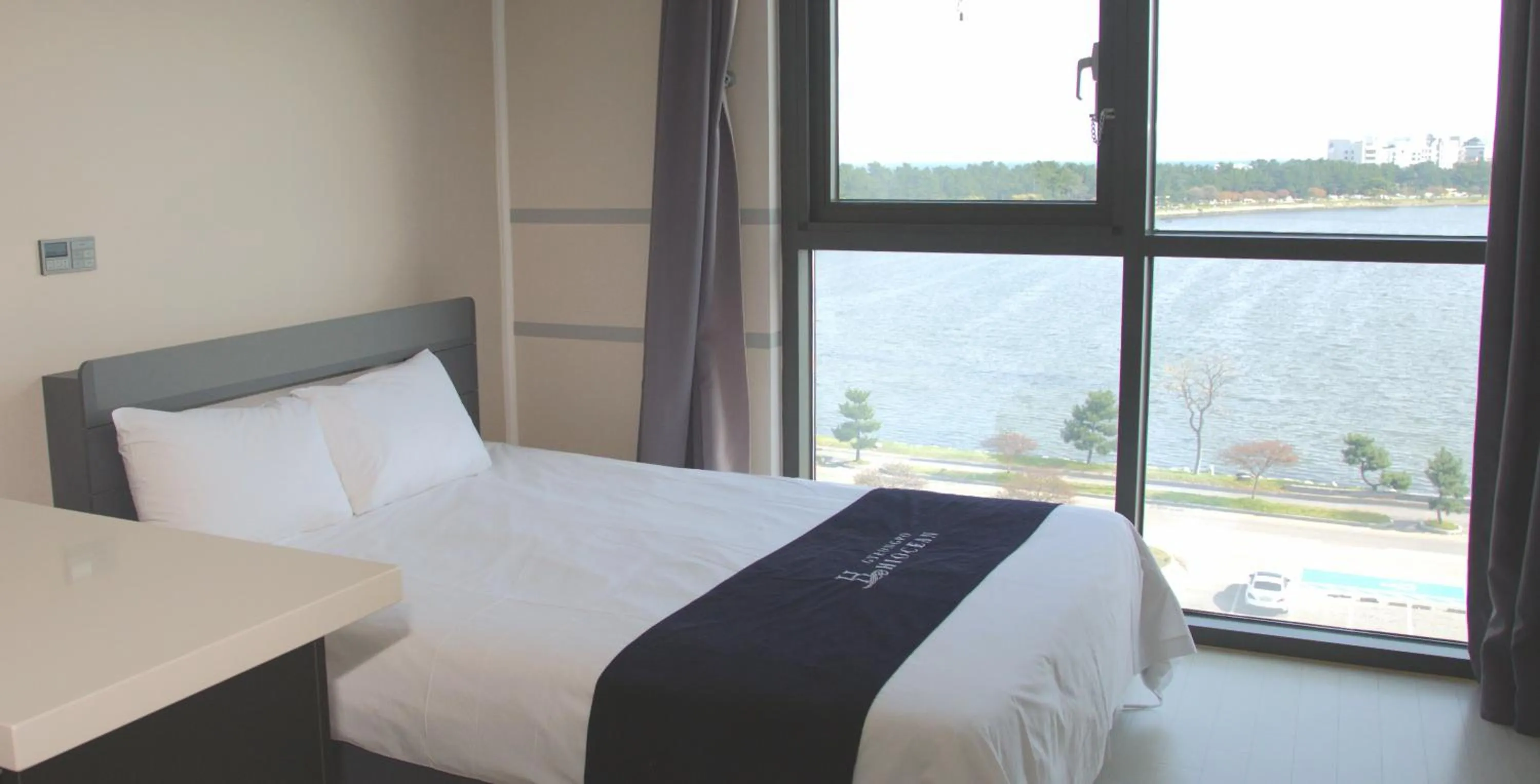 Bed in Hi Ocean Gyeongpo