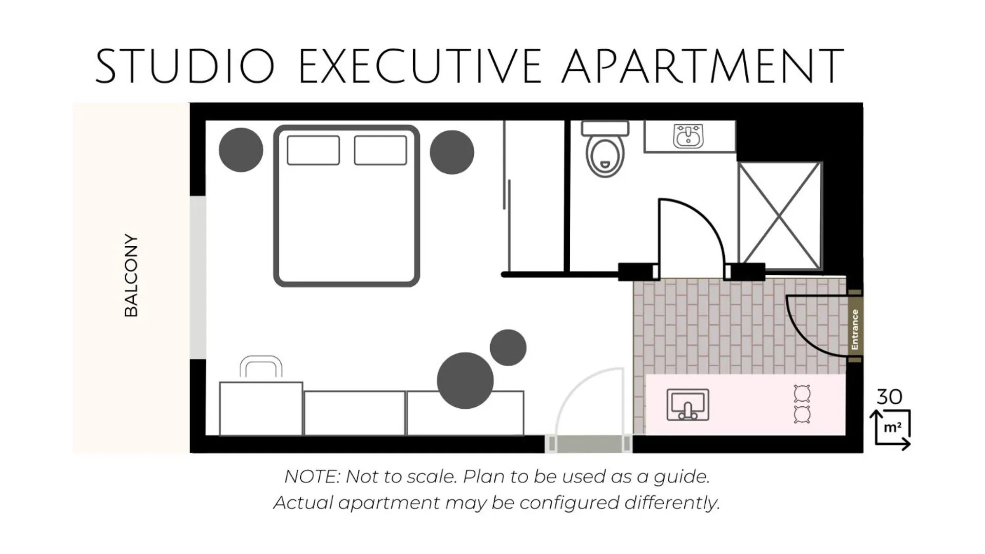 Floor plan in Quest Perth Ascot