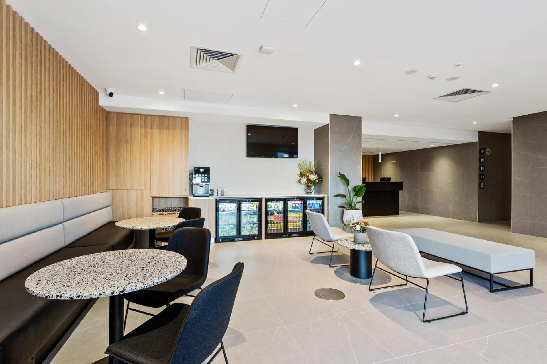 Communal lounge/ TV room in Quest Perth Ascot